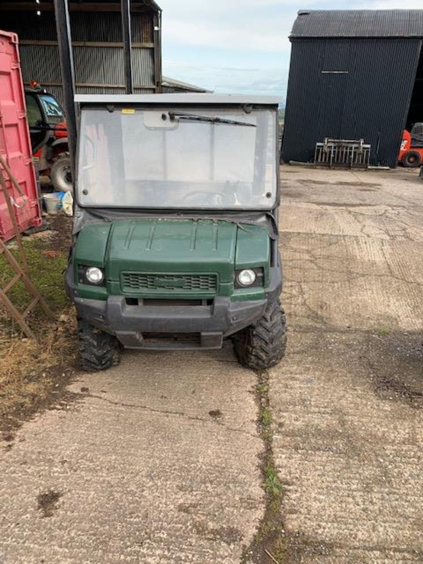 KAWASAKI 4010 4WD MULE REG NO DX12 FOT  FIRST REG 01/18/12 953CC DIESEL ENGINE 1756 HOURS