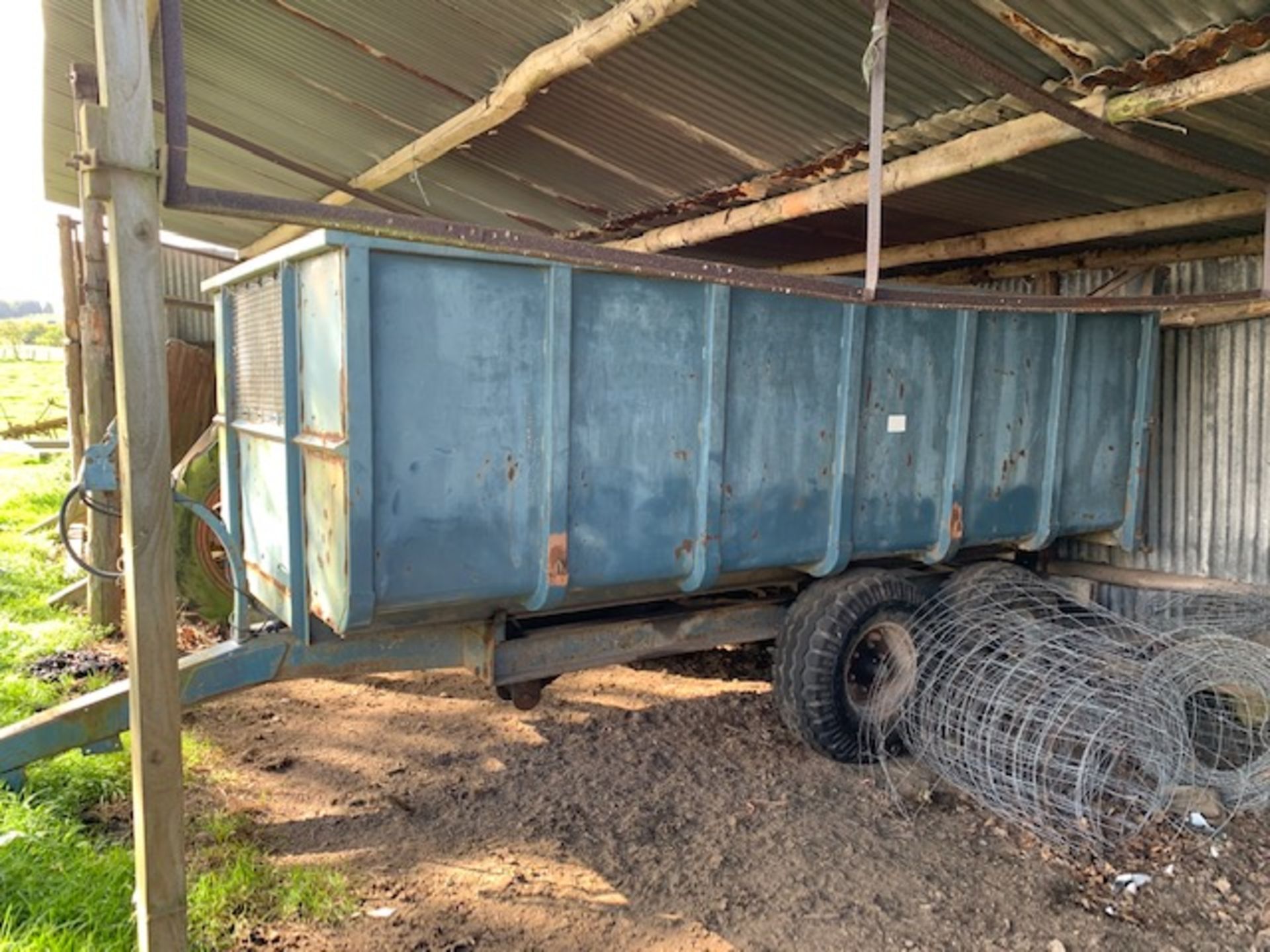 TWIN AXLE GRAIN TRAILER ( 7 TONNE)