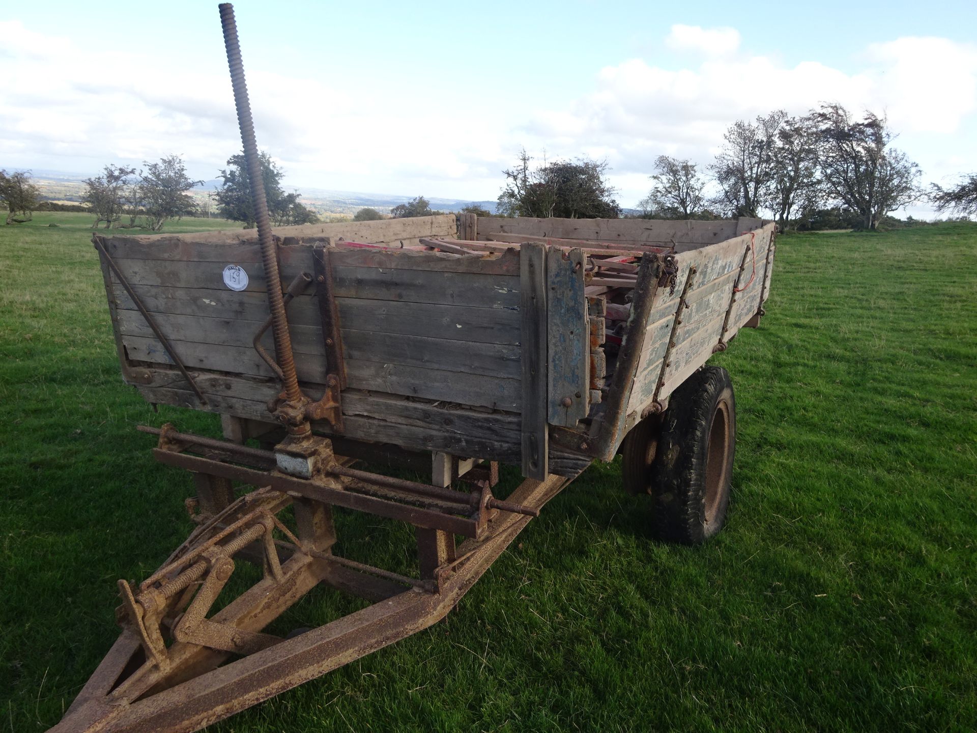 2 WHEEL HARVEST TRAILER - Image 2 of 3