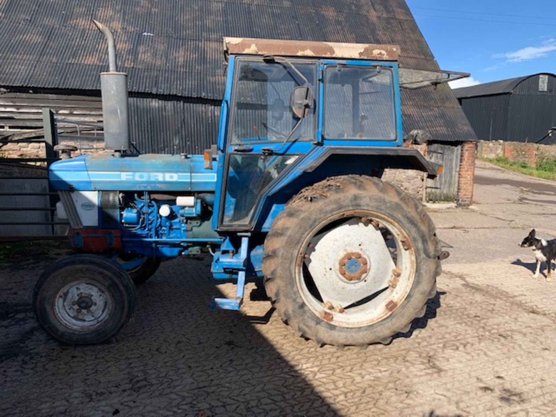 FORD 6610 2 WD TRACTOR REG NO B135 FAW   FIRST REG 01/10/84 RECONDITIONED ENGINE , NEW CLUTCH AND - Image 2 of 3