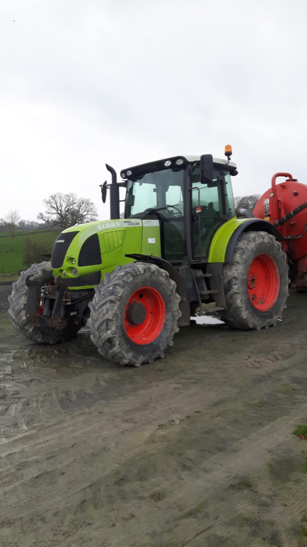 2007 CLAAS ARES 697 ATZ - 7000 HOURS - 50KPH - FRONT LINKAGE - CAB AND FRONT SUSPENSION