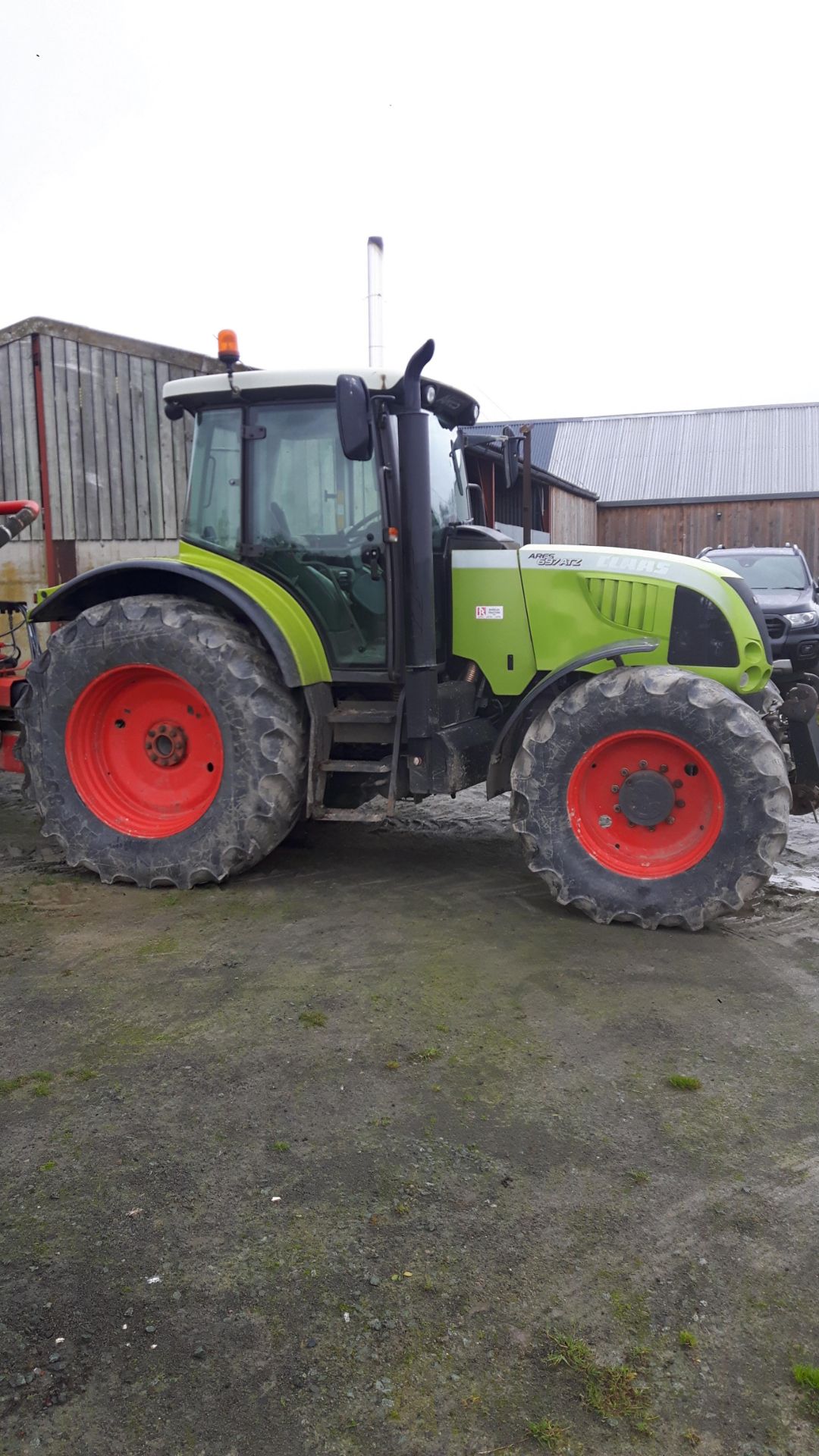 2007 CLAAS ARES 697 ATZ - 7000 HOURS - 50KPH - FRONT LINKAGE - CAB AND FRONT SUSPENSION - Image 2 of 2