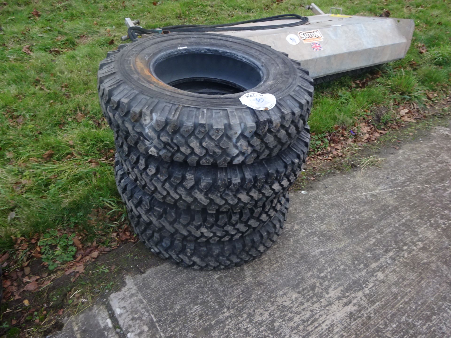 4 x 7.50r16 MICHELIN LAND ROVER TYRES