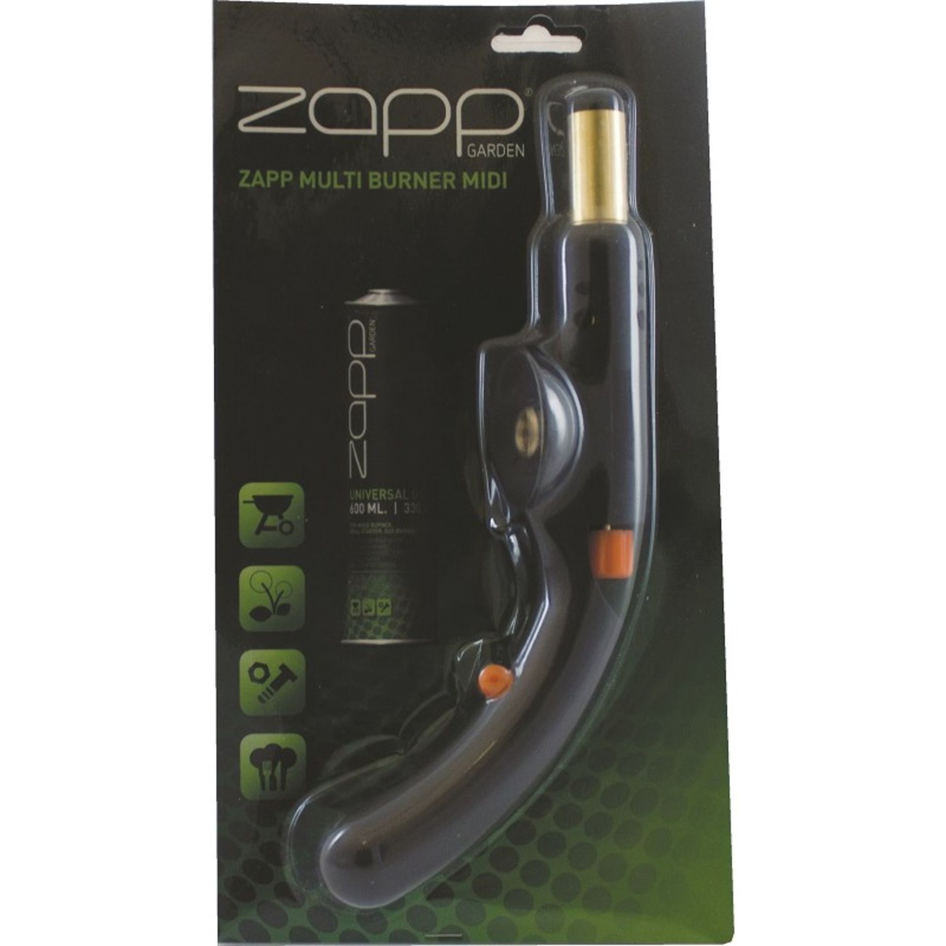 V Brand New Zapp Multi Burner Midi (Handheld) Blowlamp - For Propane/Butane