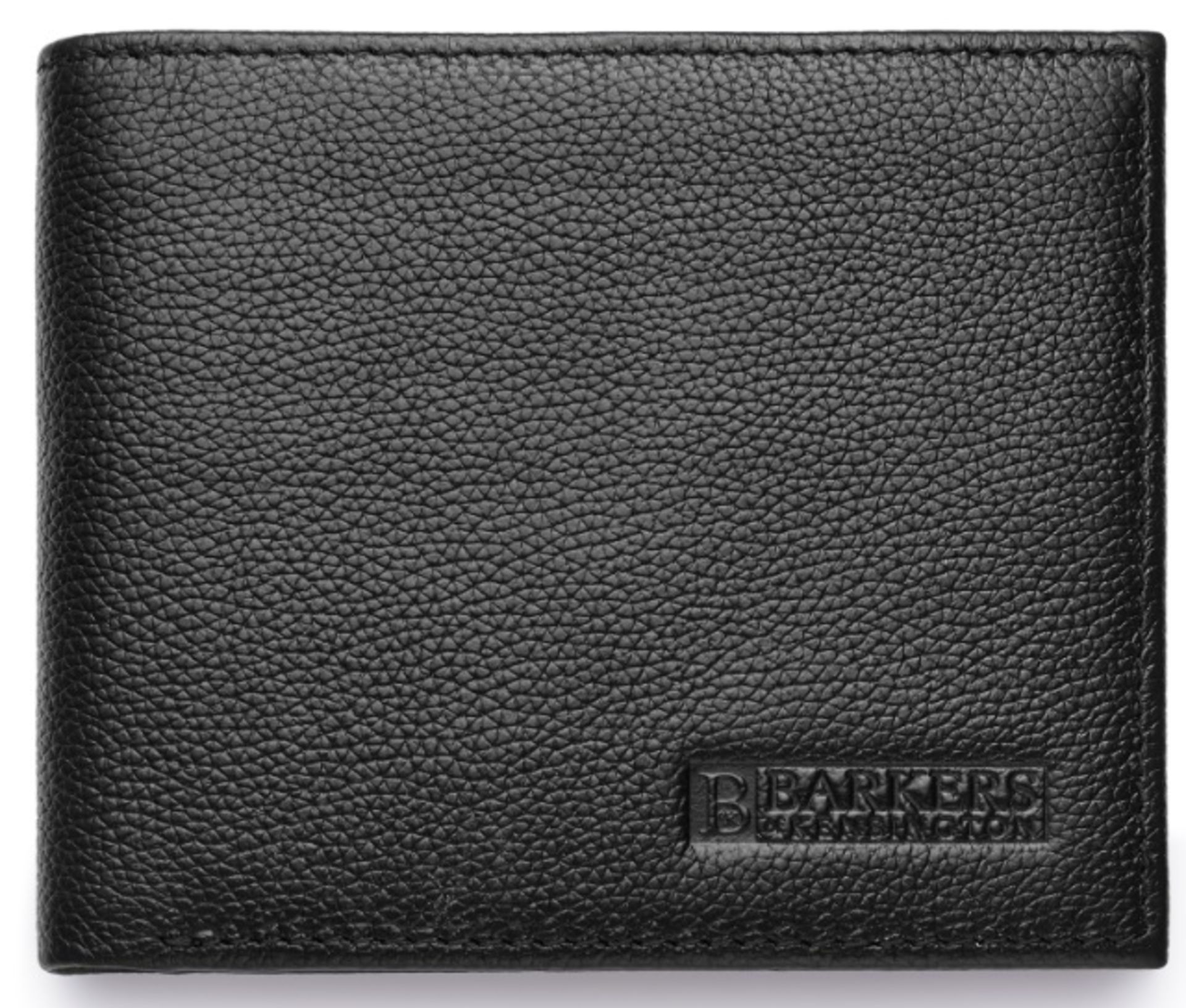 V Brand New Barkers Of Kensington Gents Black Genuine Leather Wallet (SRP £69.99)