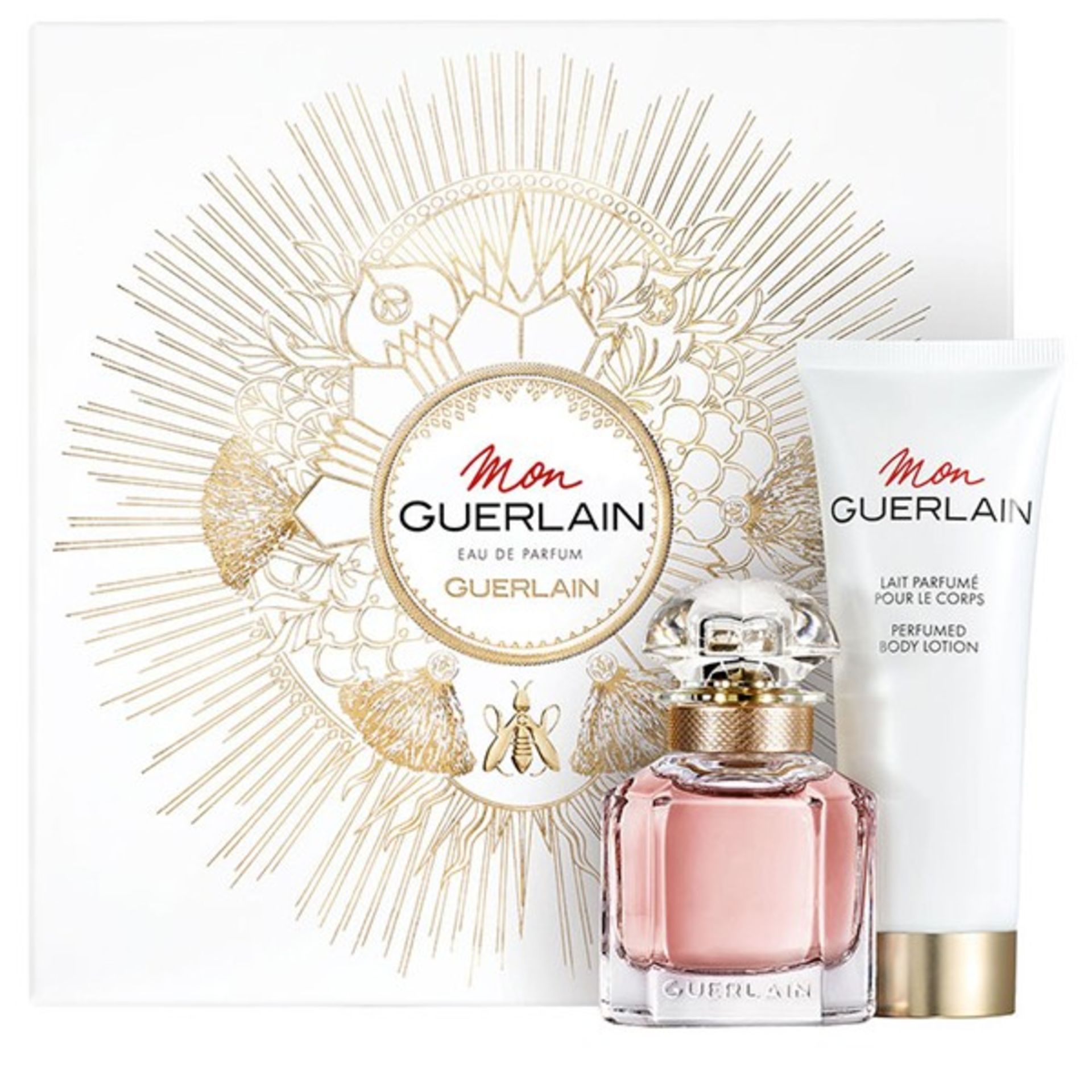 V Brand New Guerlain Mon Guerlain 30ml EDP Spray +75ml Body Lotion