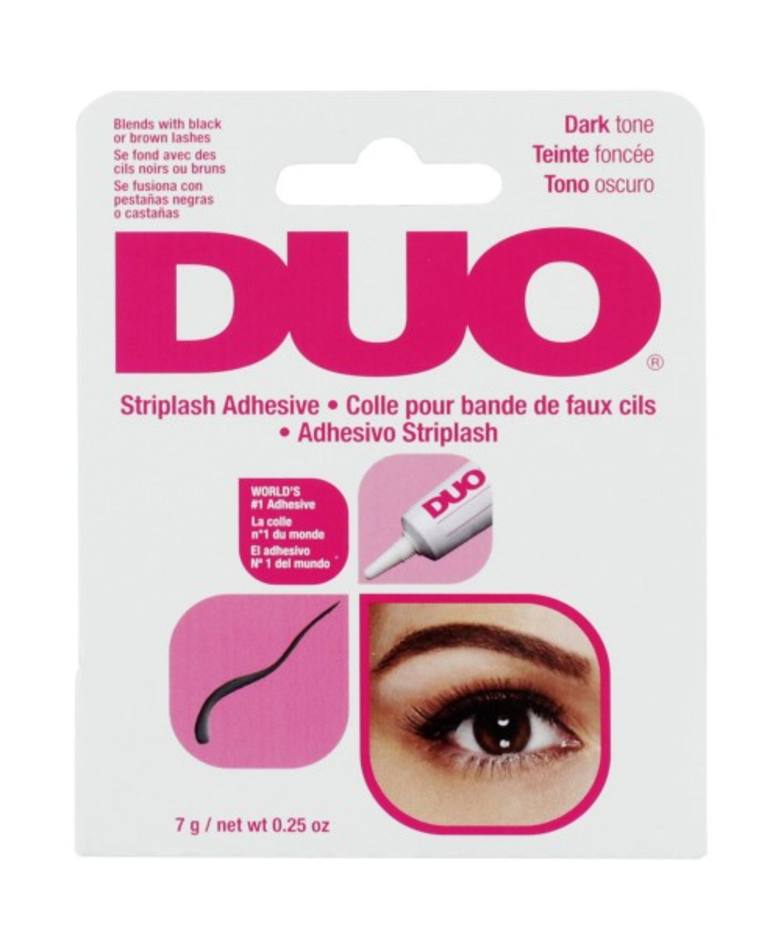 V Brand New Duo Striplash Adhesive - Dark (7g)