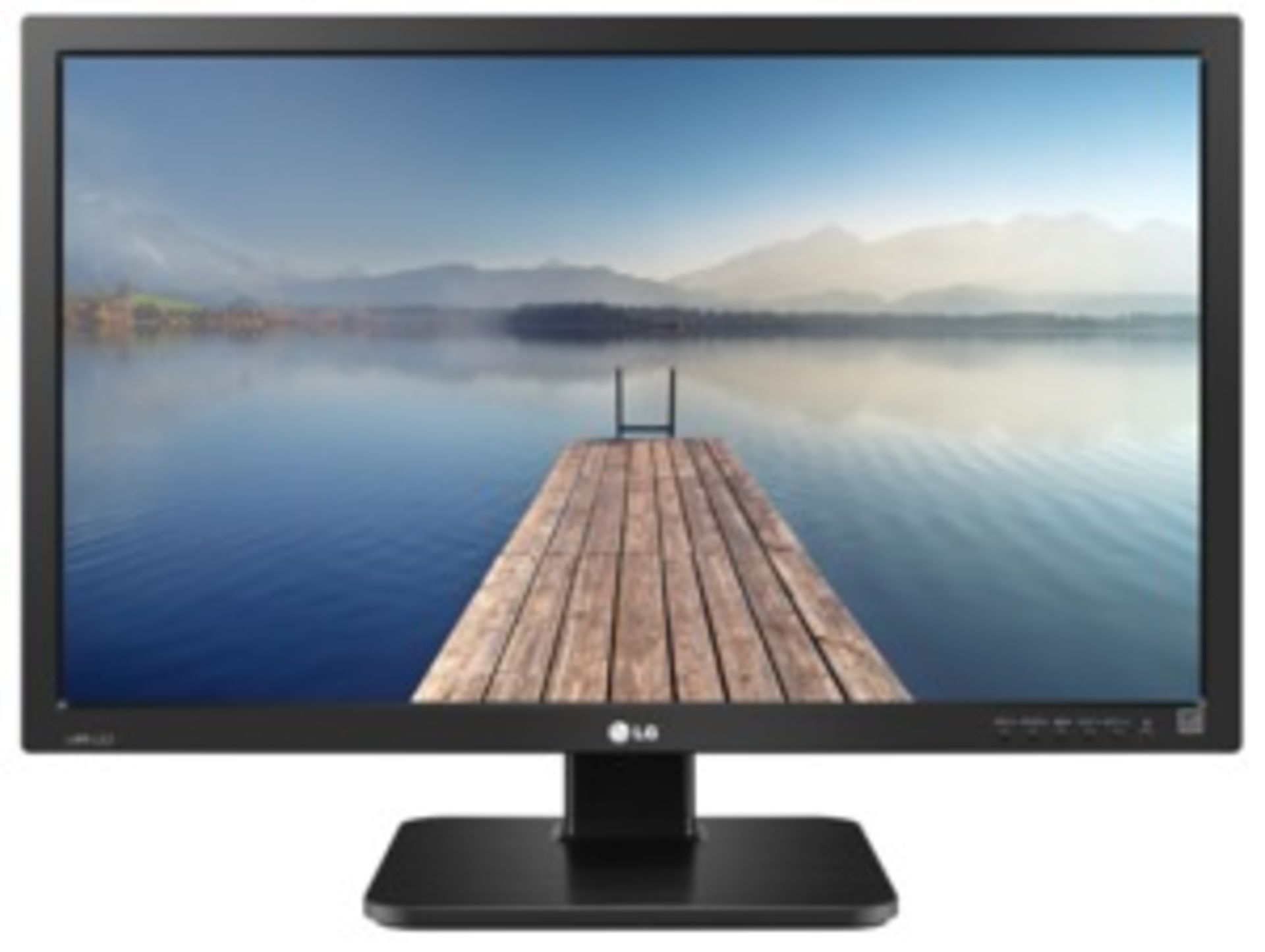 V Grade A LG 24 Inch FULL HD 1920 X 1200 LED MONITOR - D-SUB, DVI-D 24MB65PM-I