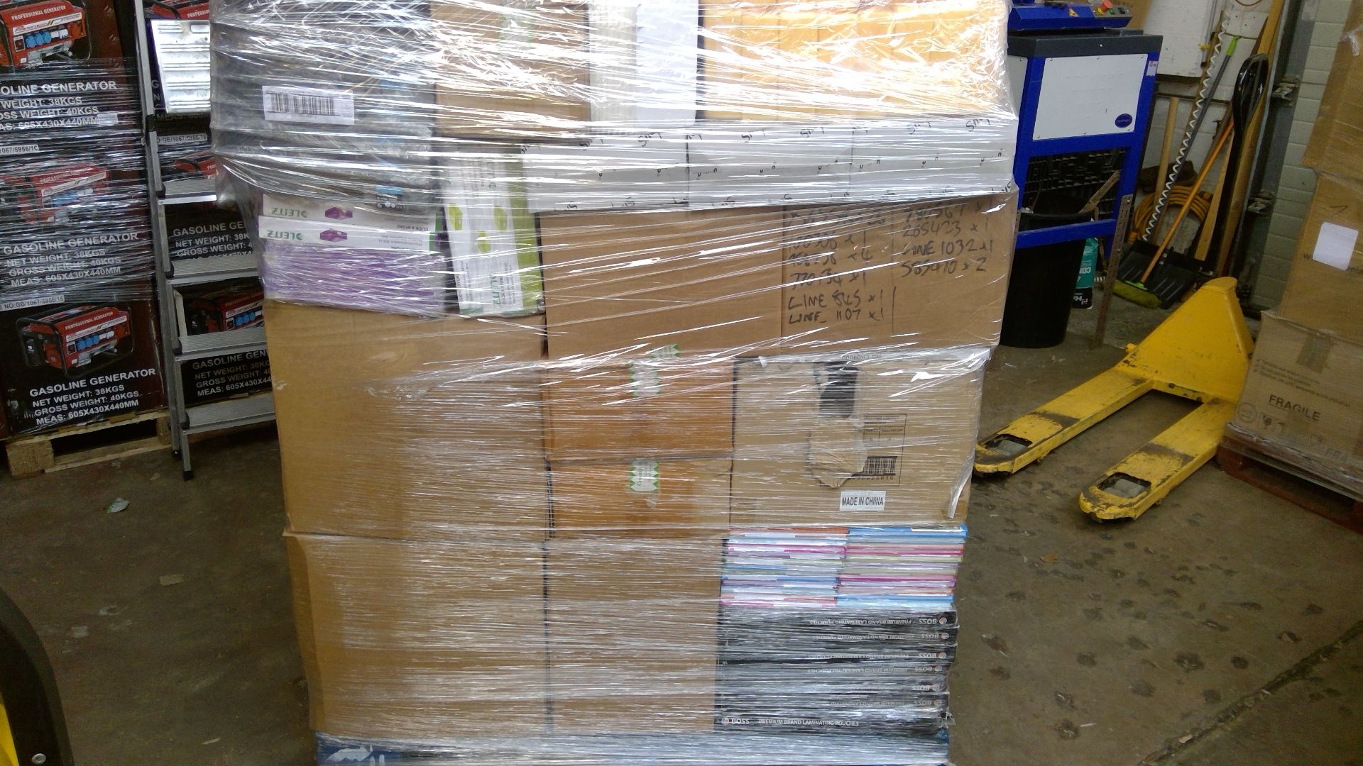 V Grade U Pallet Of Office/Educational Supplies Including Sponges - A4 Folders - Back Support - - Image 8 of 9