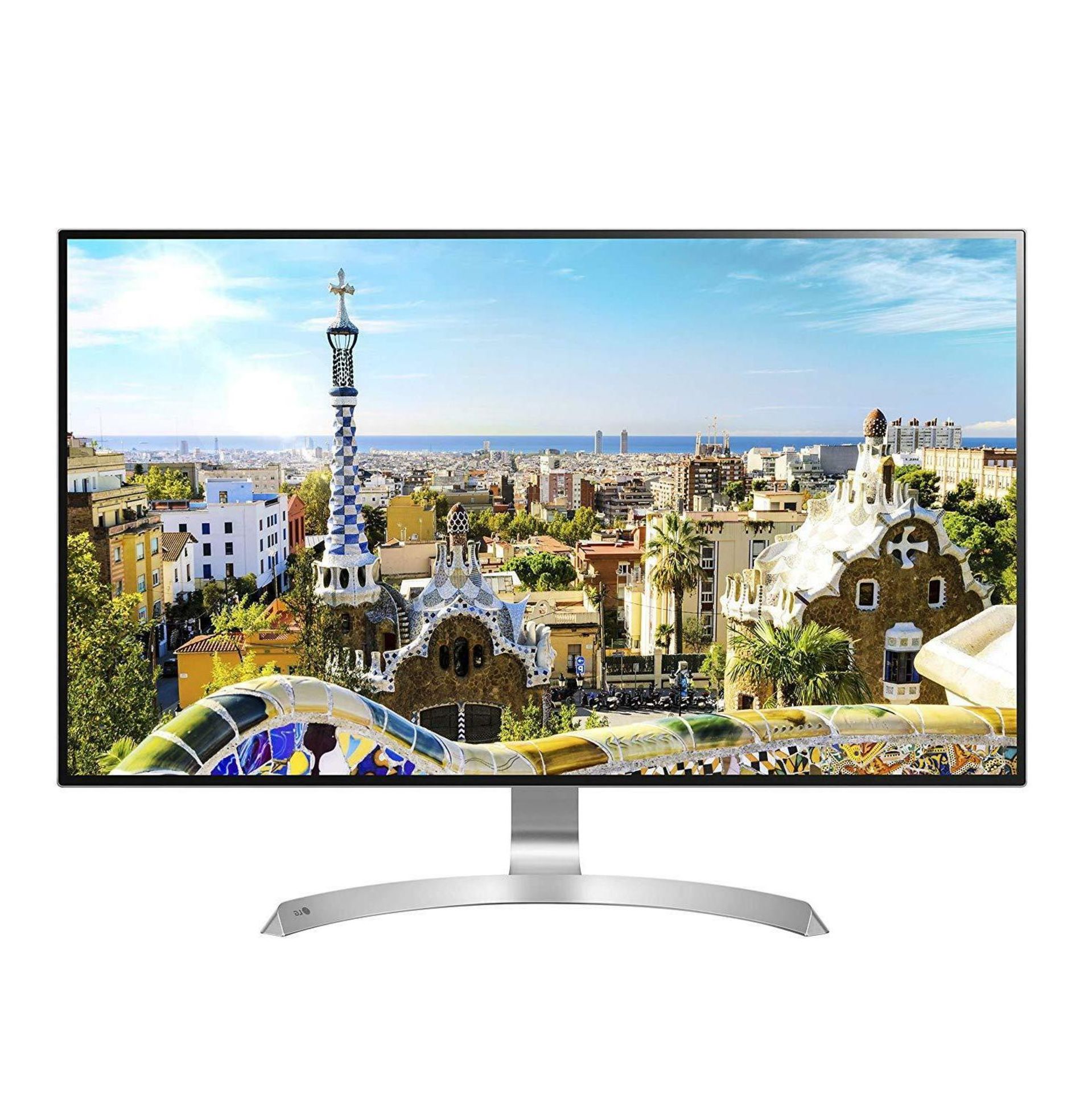 V Grade A LG 32 Inch HDR 10 4K ULTRA HD IPS LED MONITOR - 3840 X 2160P - HDMI X 2, DISPLAY PORT, USB