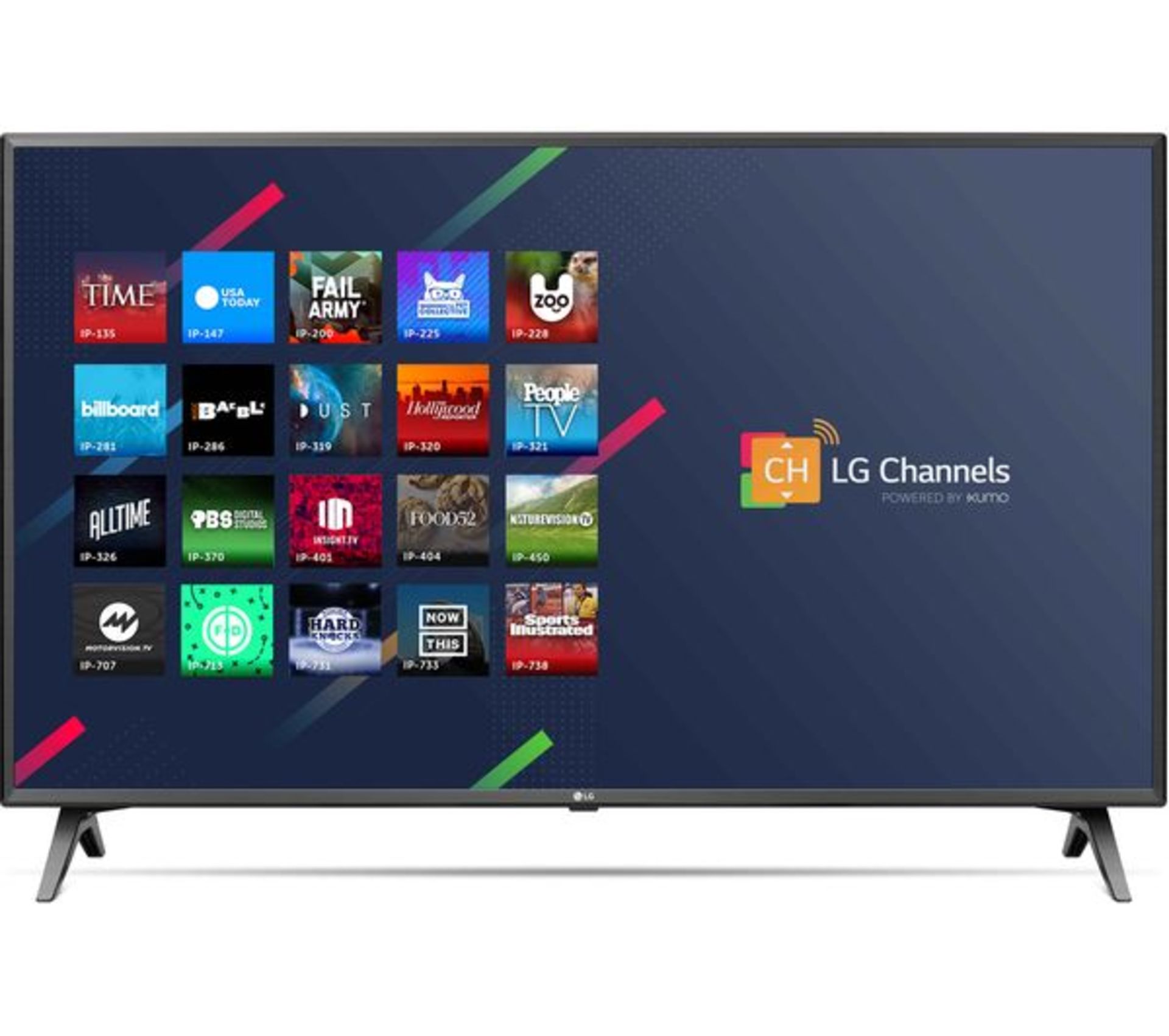 V Brand New LG 50 Inch ACTIVE HDR 4K ULTRA HD LED SMART TV WITH FREEVIEW HD & WEBOS & WIFI - AI TV