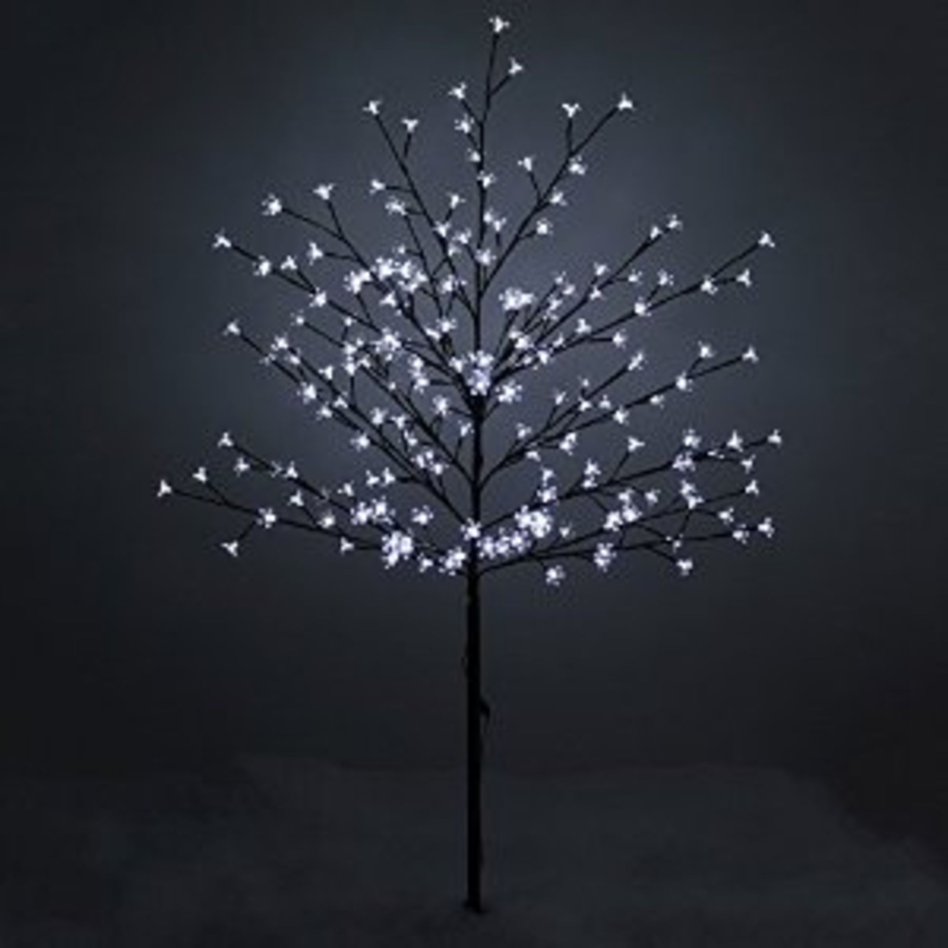 V Brand New 150cm Snow White LED Blossom Tree For Indoor And Outdoor Use RRP £54.99