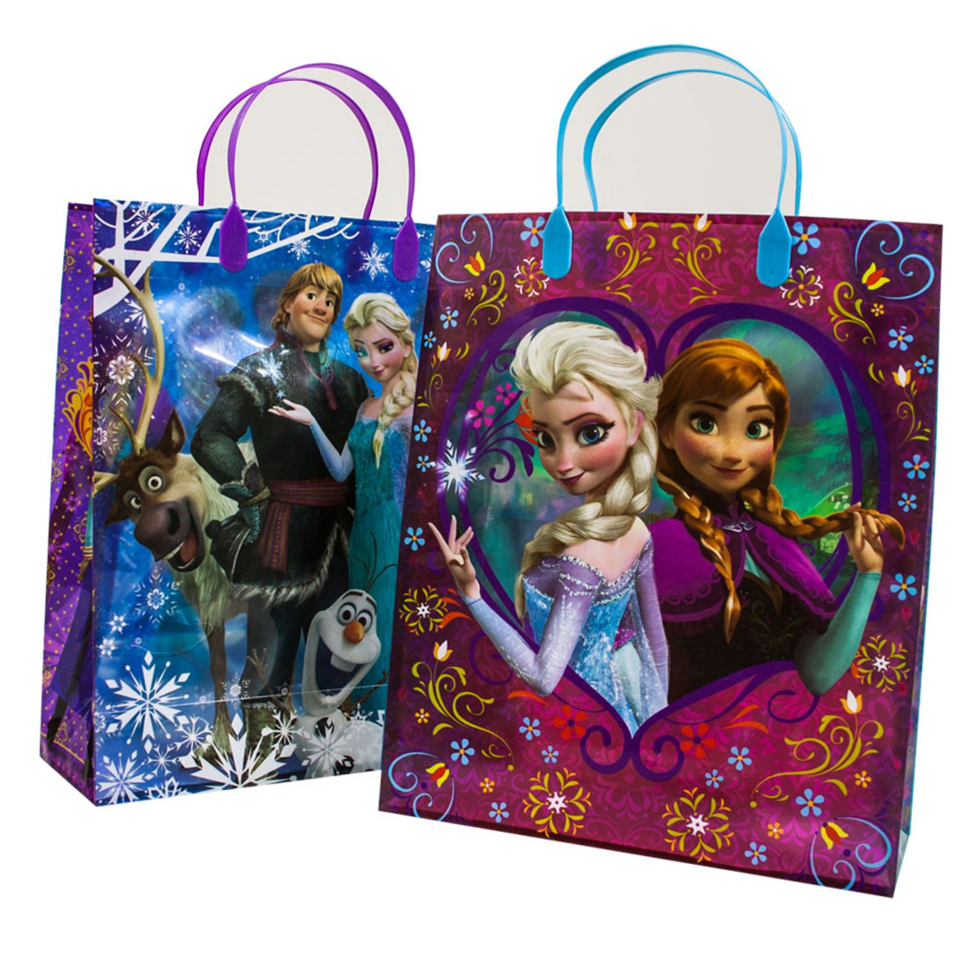 V Brand New 3 Disney Frozen Medium PP Gift Bags