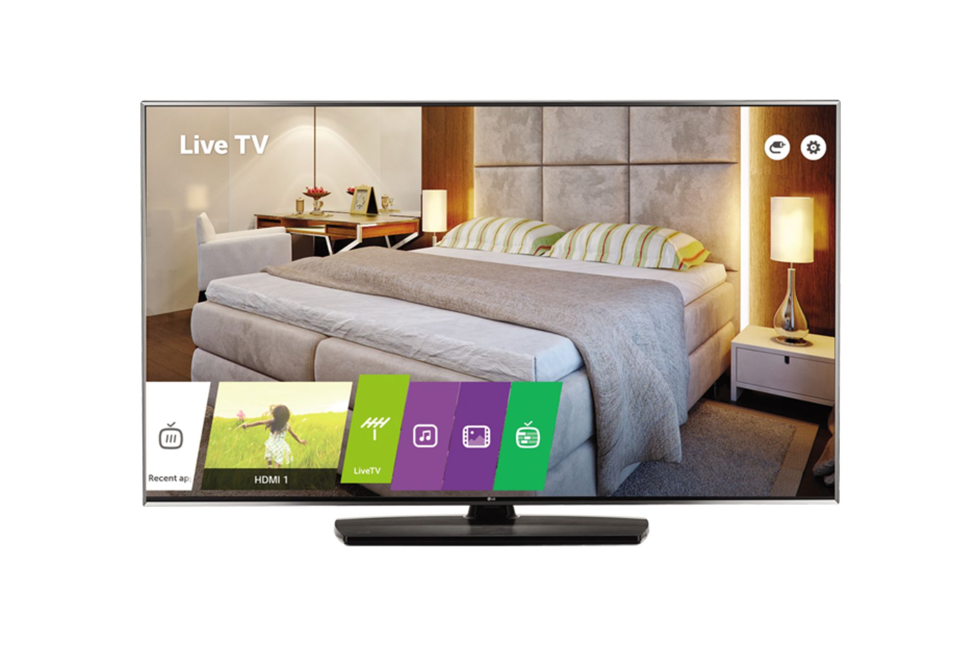 V Grade A LG 43 Inch 4K ULTRA HD IPS COMMERCIAL TV WITH FREEVIEW HD & WEB OS & WIFI 43UV761H