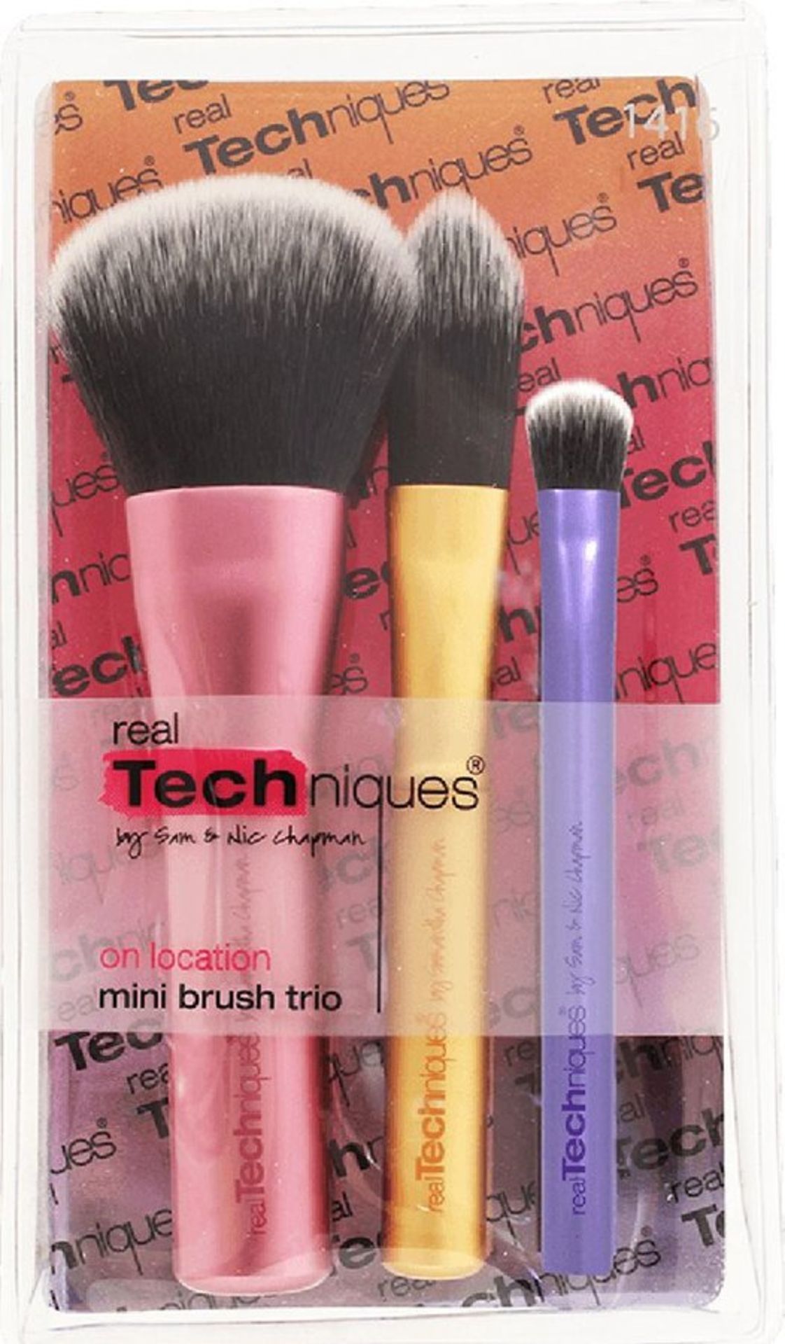 V Brand New Real Techniques Mini Brush Trio