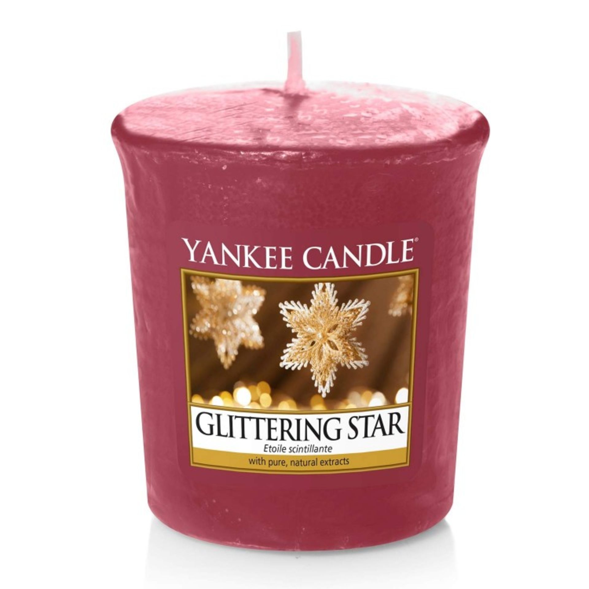 V Brand New 18 x Yankee Candle Votive - Glittering Star - RRP £35.82 - Item Is Available Approx 5