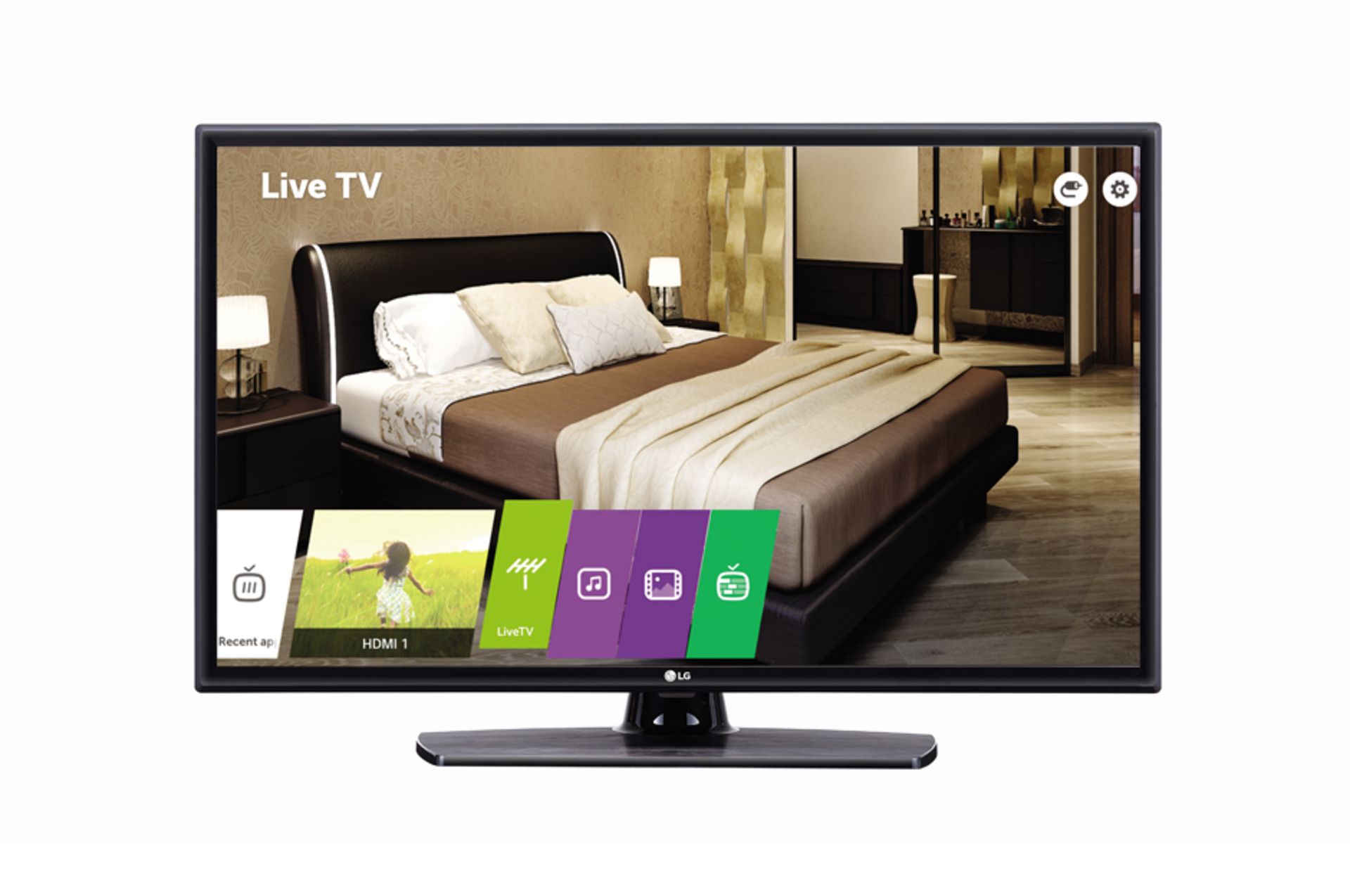 V Grade A LG 32 Inch FULL HD LED SMART COMMERCIAL IPTV WITH FREEVIEW HD & WEBOS 3.5 - PRO CENTRIC