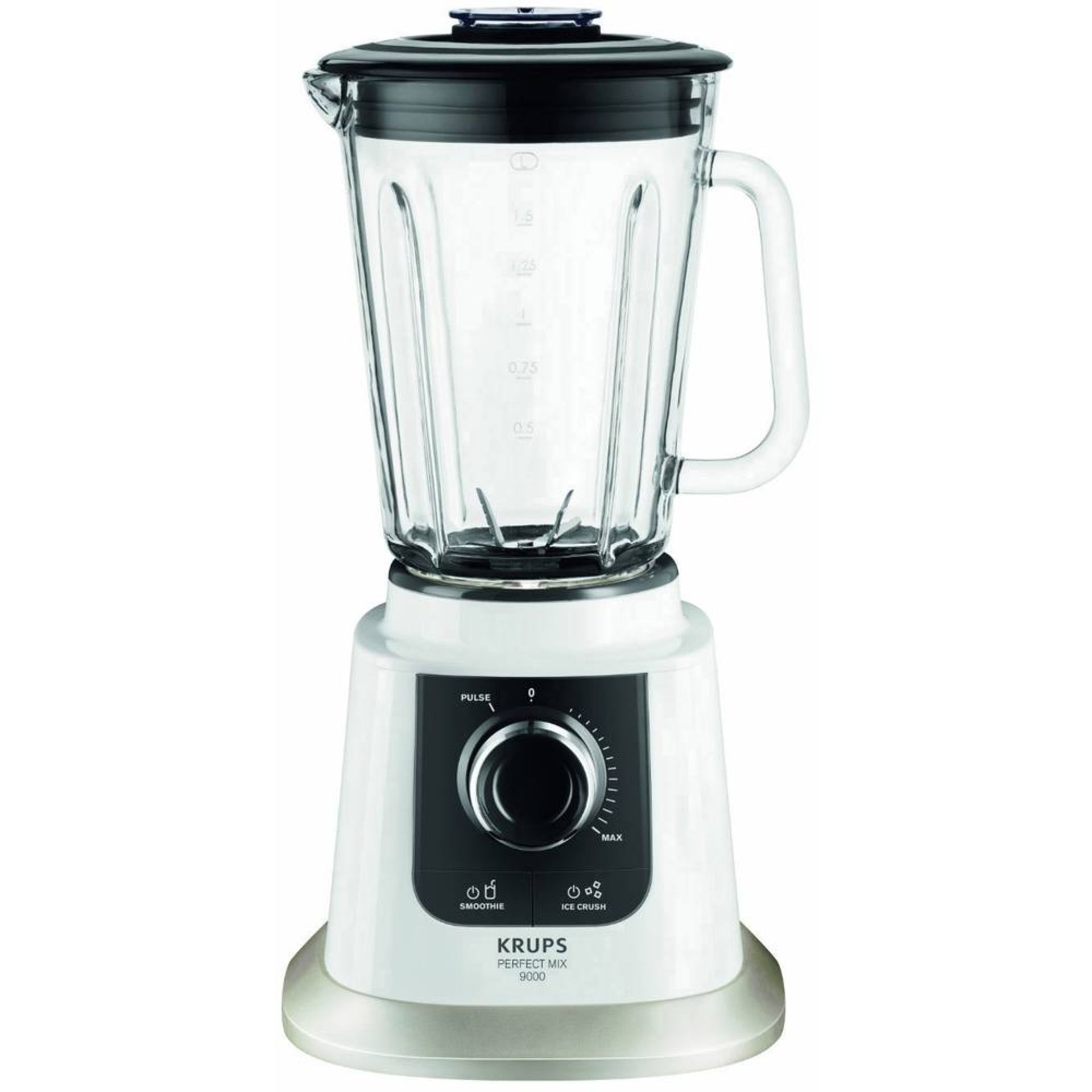 V Brand New Krups 850W Perfect Mix 9000 Blender - Multiple Functions Inc Ice Crush/Smoothie - 6