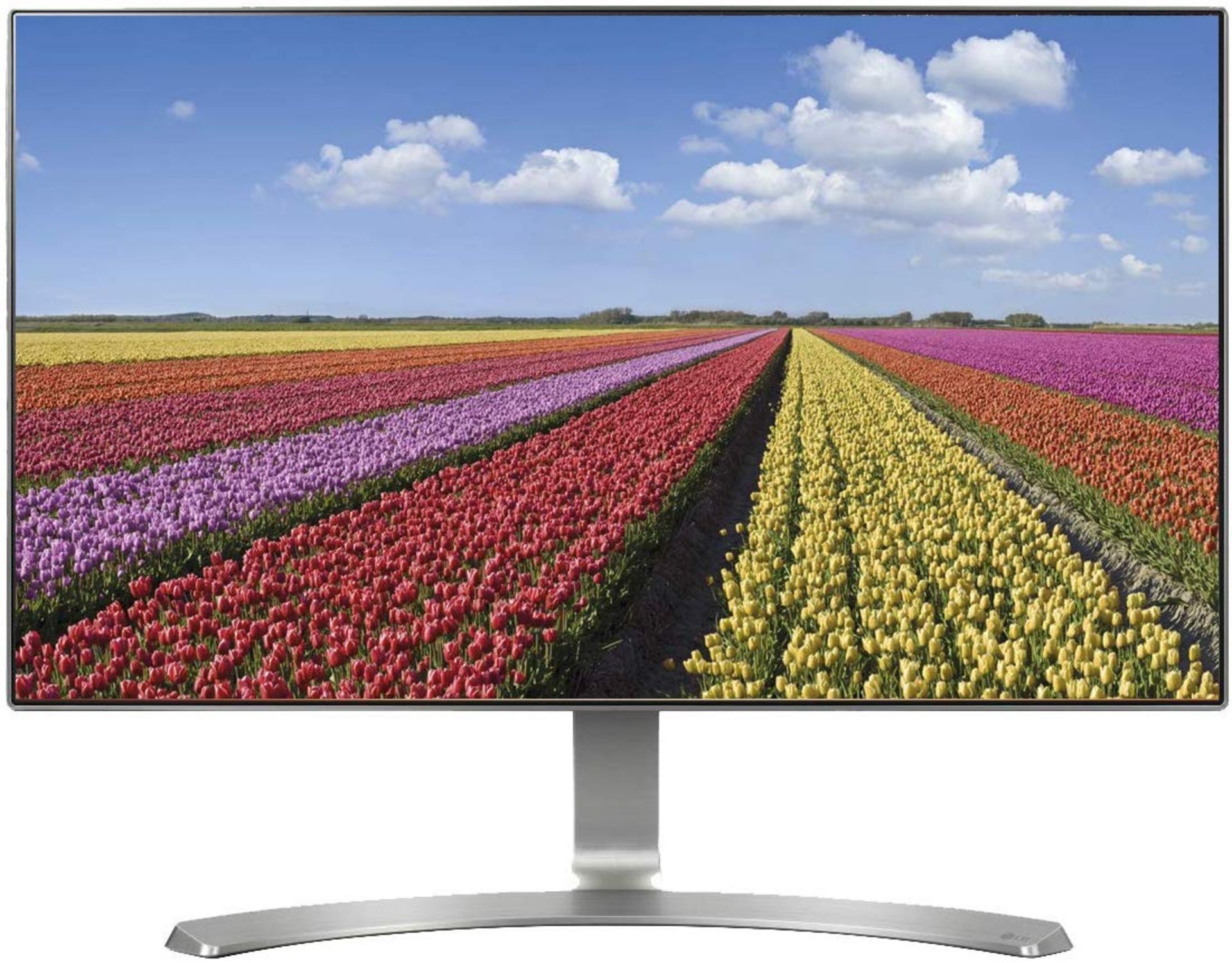 V Grade A LG 27 Inch FULL HD IPS LED MONITOR - D-SUB, HDMI - BORDERLESS DESIGN 27MP89HM-S