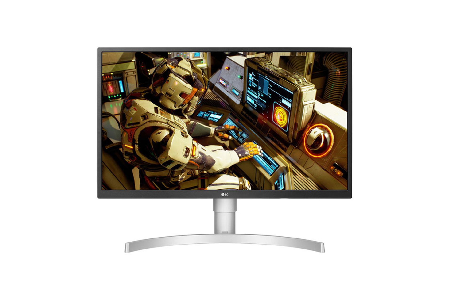 V Grade A LG 27 Inch 4K ULTRA HD IPS LED MONITOR HDR 10 - 3840 X 2160P - HDMI X 2, DISPLAY PORT