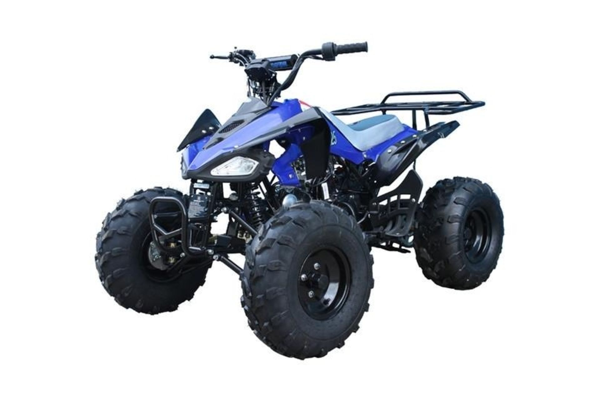 V Brand New 125cc Cheetah Quad Bike - Rear Frame - Colours May Vary - Available Approx 5 Working