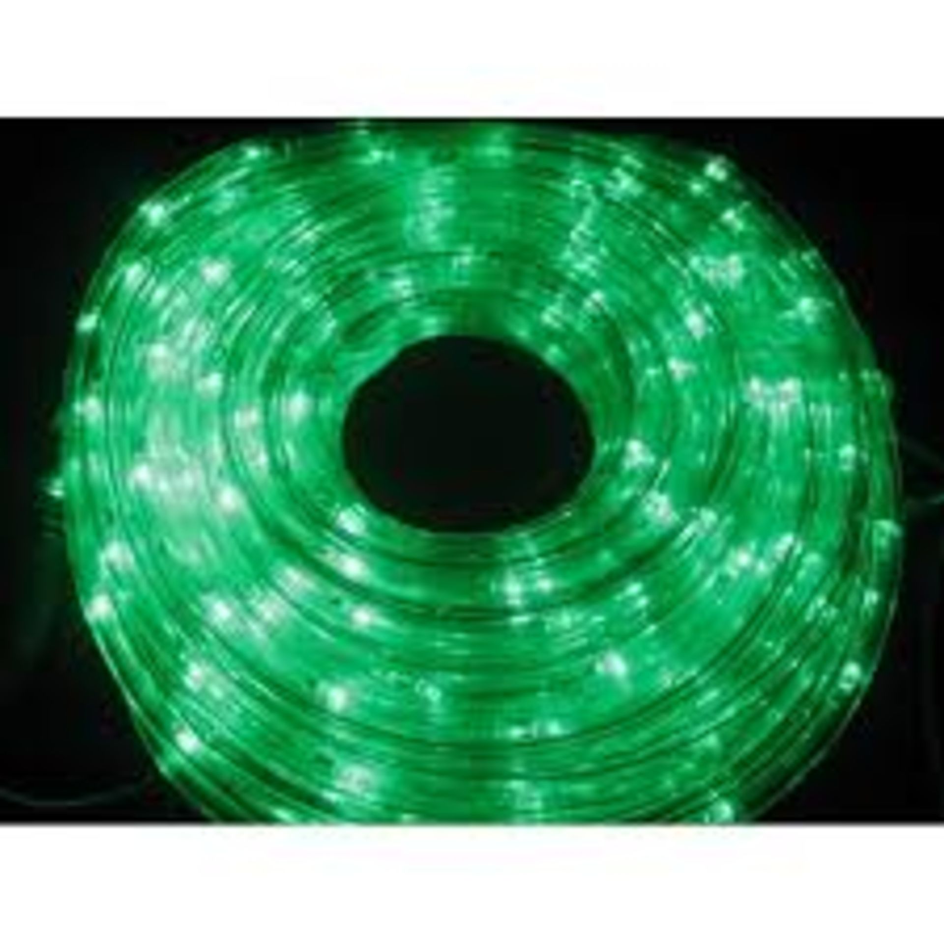 V Brand New 20M Multi Function Green LED Rope Light