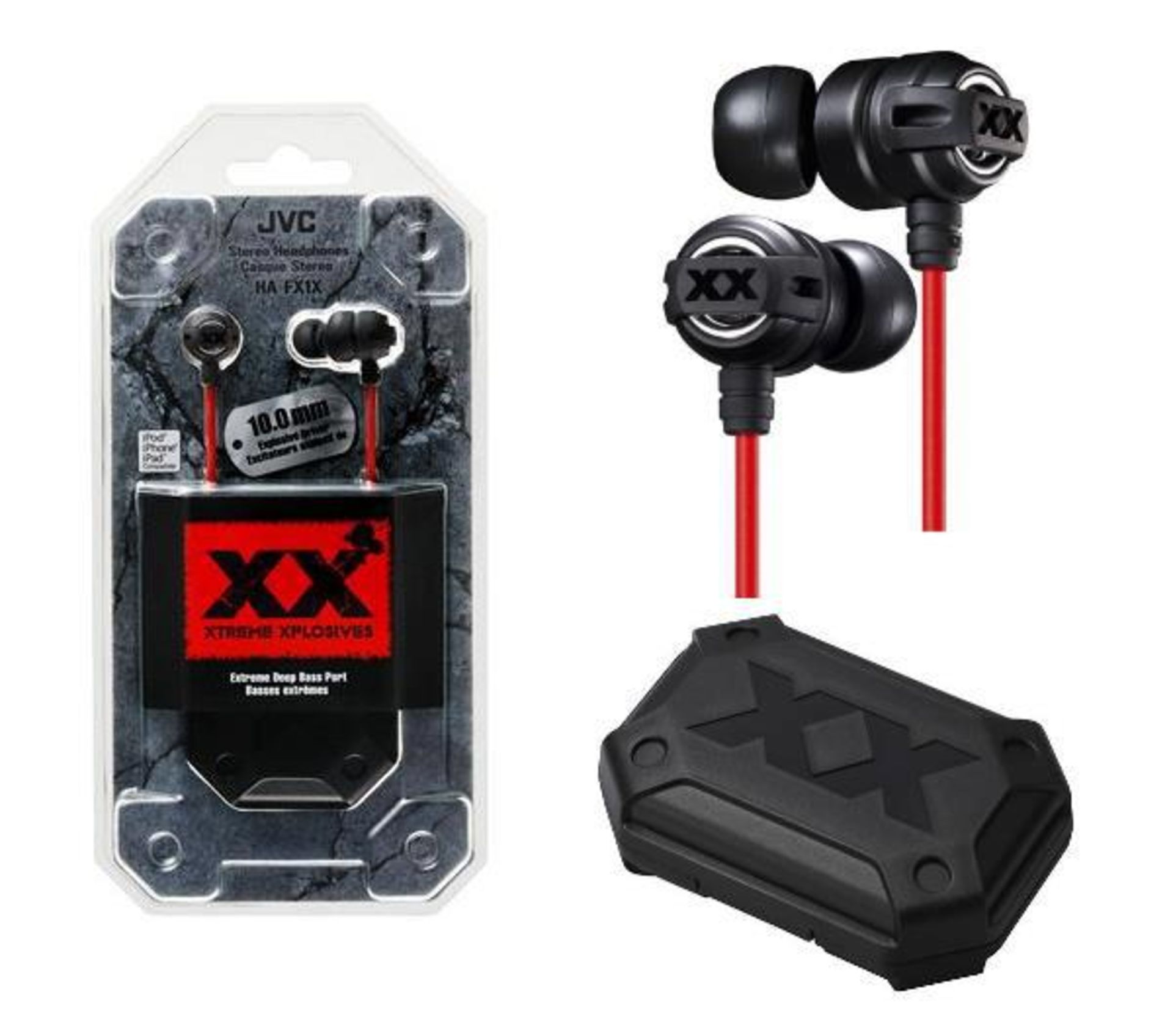 Brand New JVC HA-FXIX XX Xtreme Xplosives Earphones