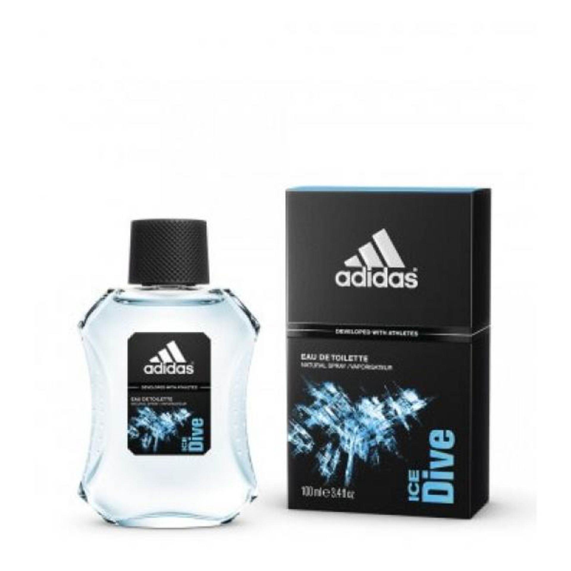 V Brand New Adidas Ice Dive 100ml EDT Spray