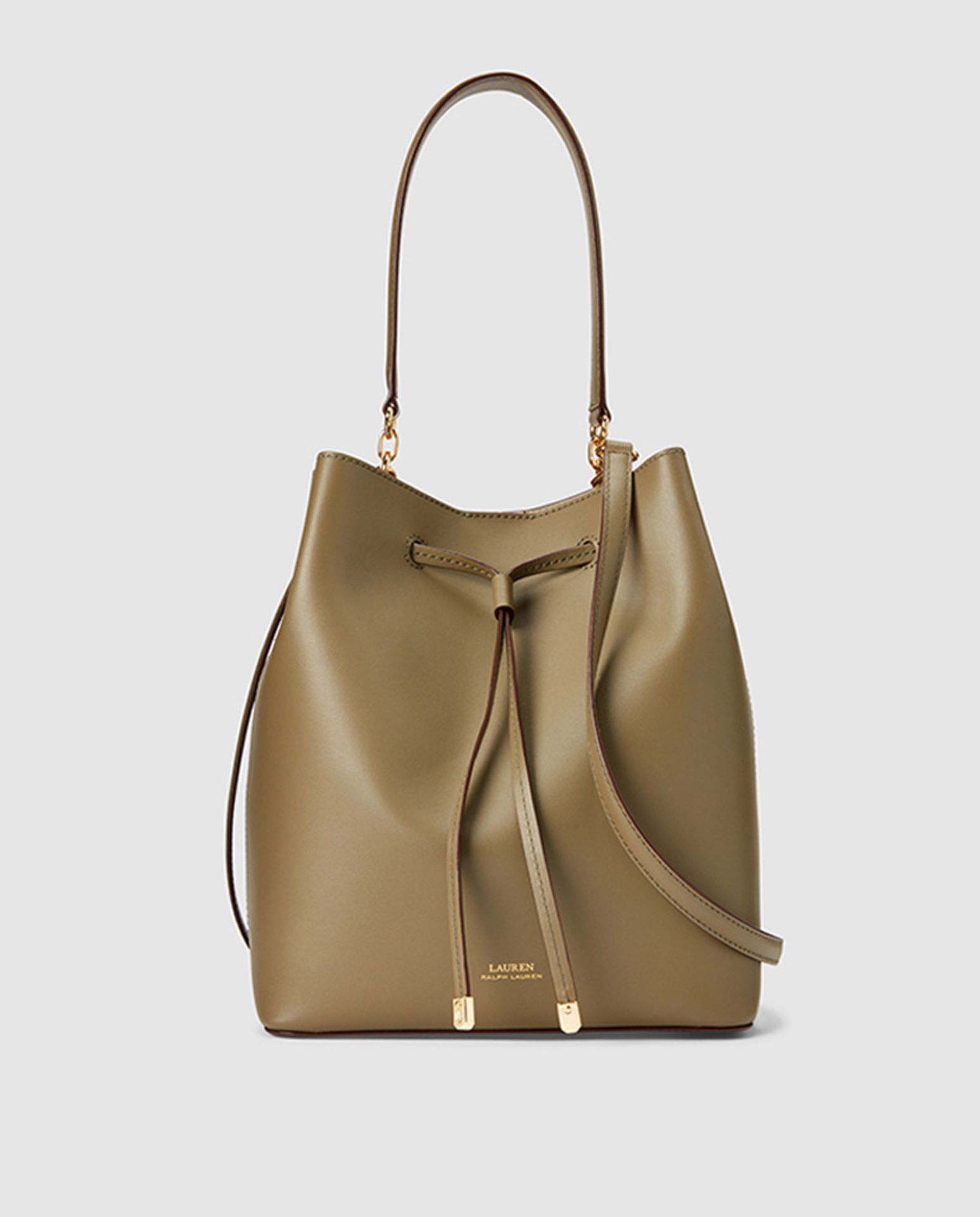 V Brand New Ladies Leather Ralph Lauren Bucket Bag With Magnet (ISP £249 Ralph Lauren)