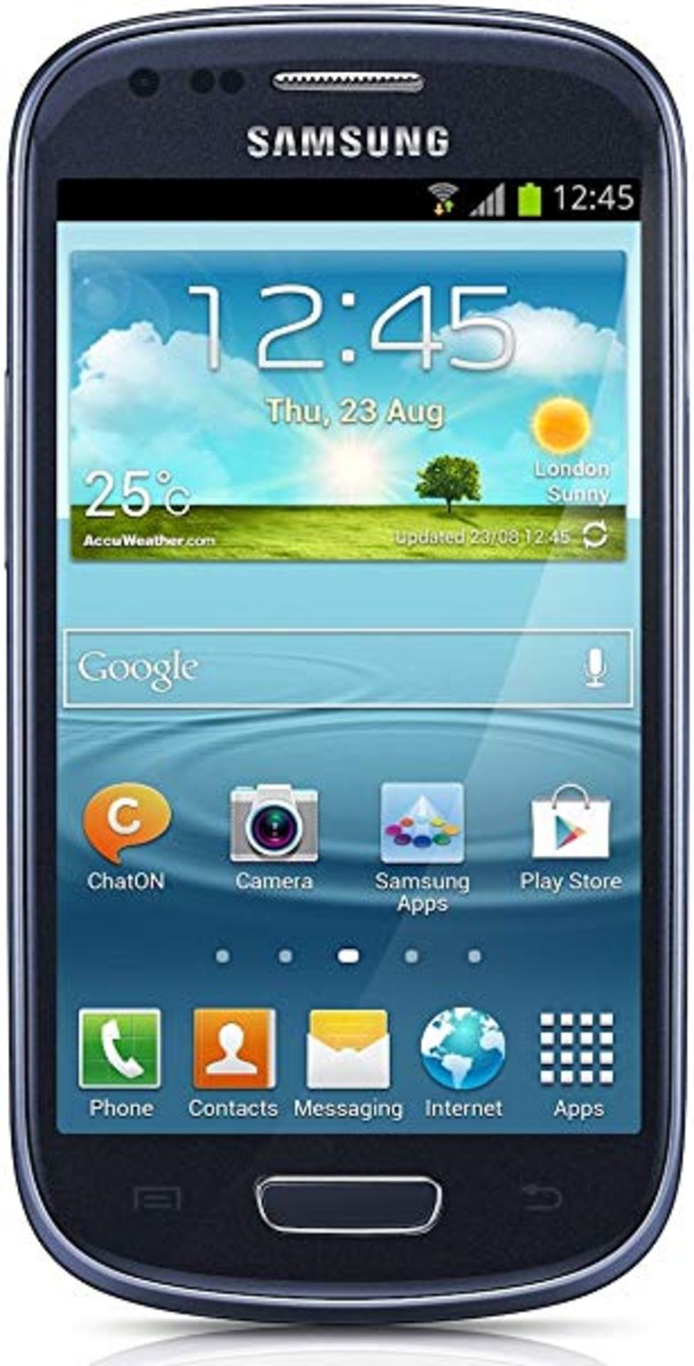 Grade A Samsung S3 Mini(I8190) Colours May Vary Item available approx 15 working days after sale