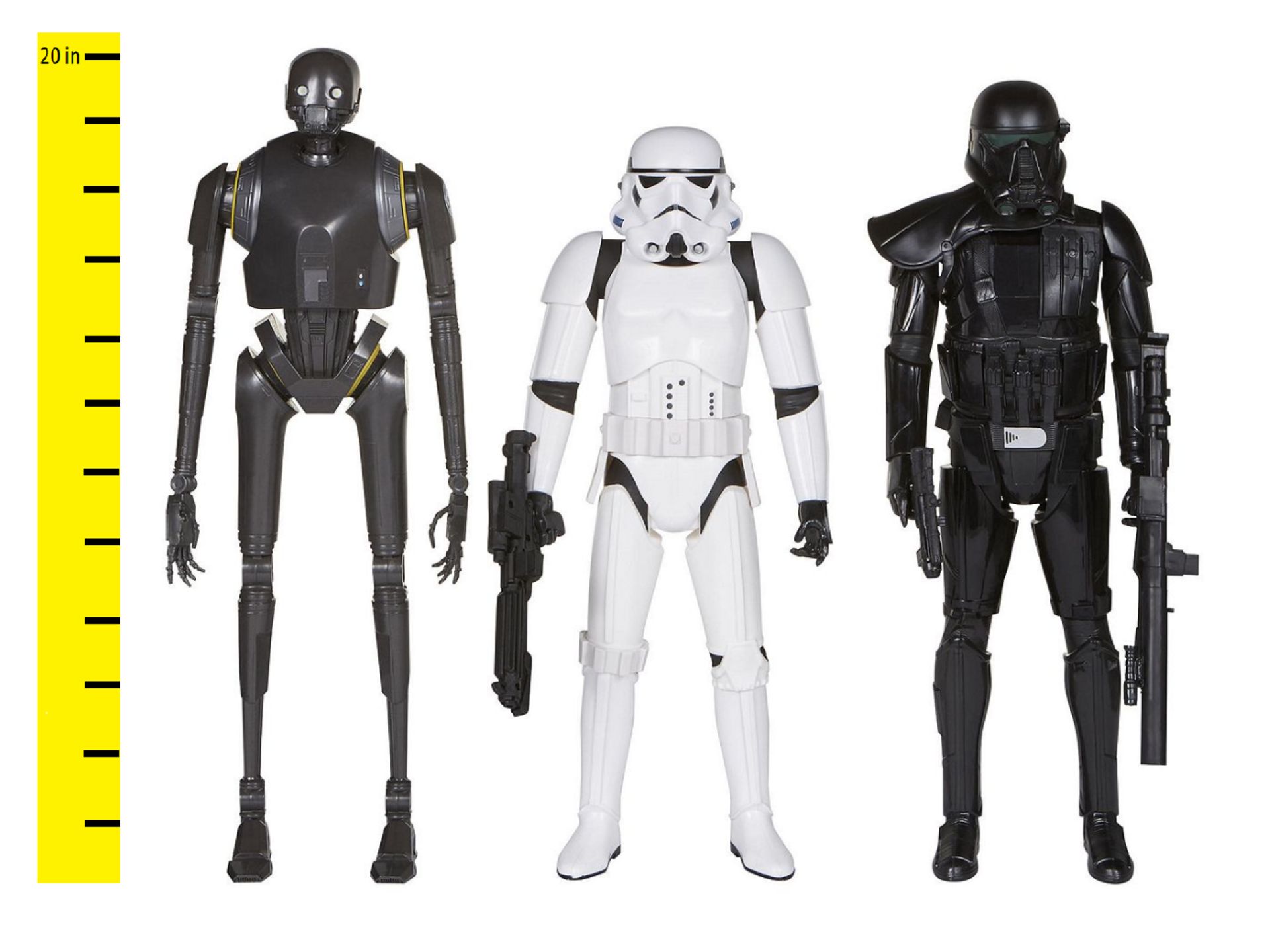 V Brand New Big Star Wars Rogue One Action Figure (18-20" Tall) Anthology 3 Pack - ISP £39.49 ( - Image 2 of 3