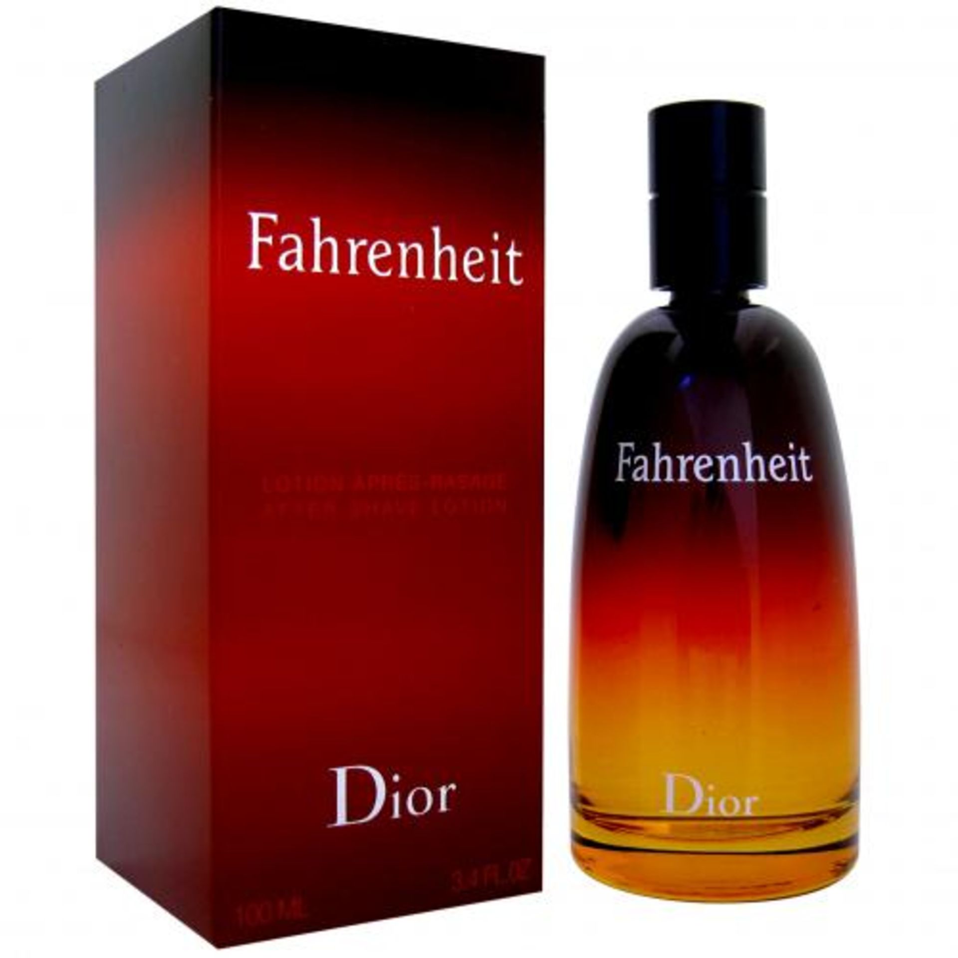 V Brand New Dior Fahrenheit 100ml Aftershave