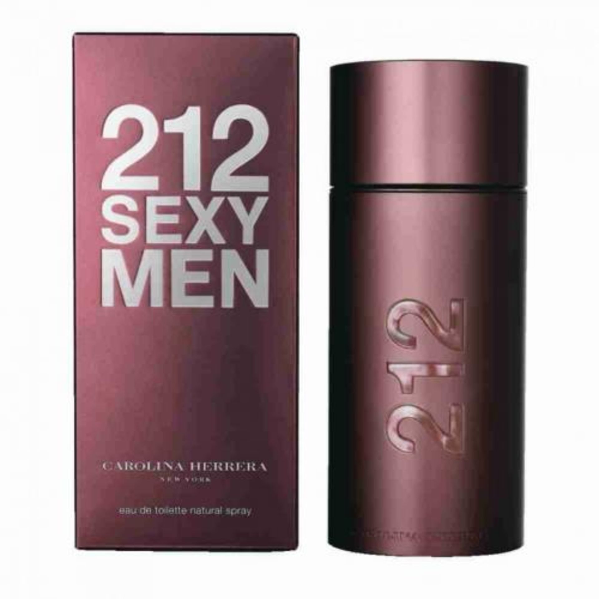 V Brand New Carolina Herrera 212 Sexy Mens 100ml EDT Spray