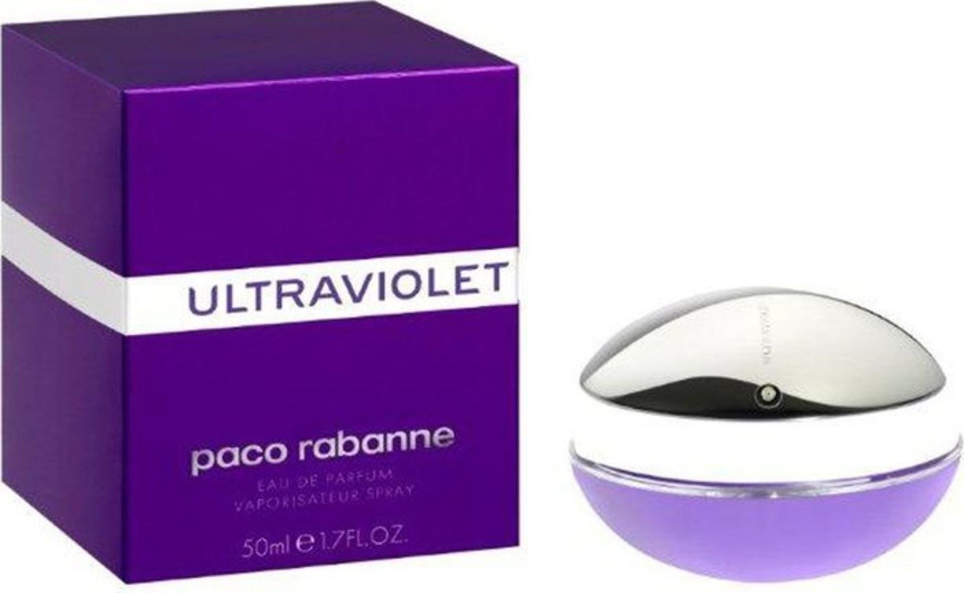 V Brand New Paco Rabanne UltraViolet (L) 50ml EDP Spray