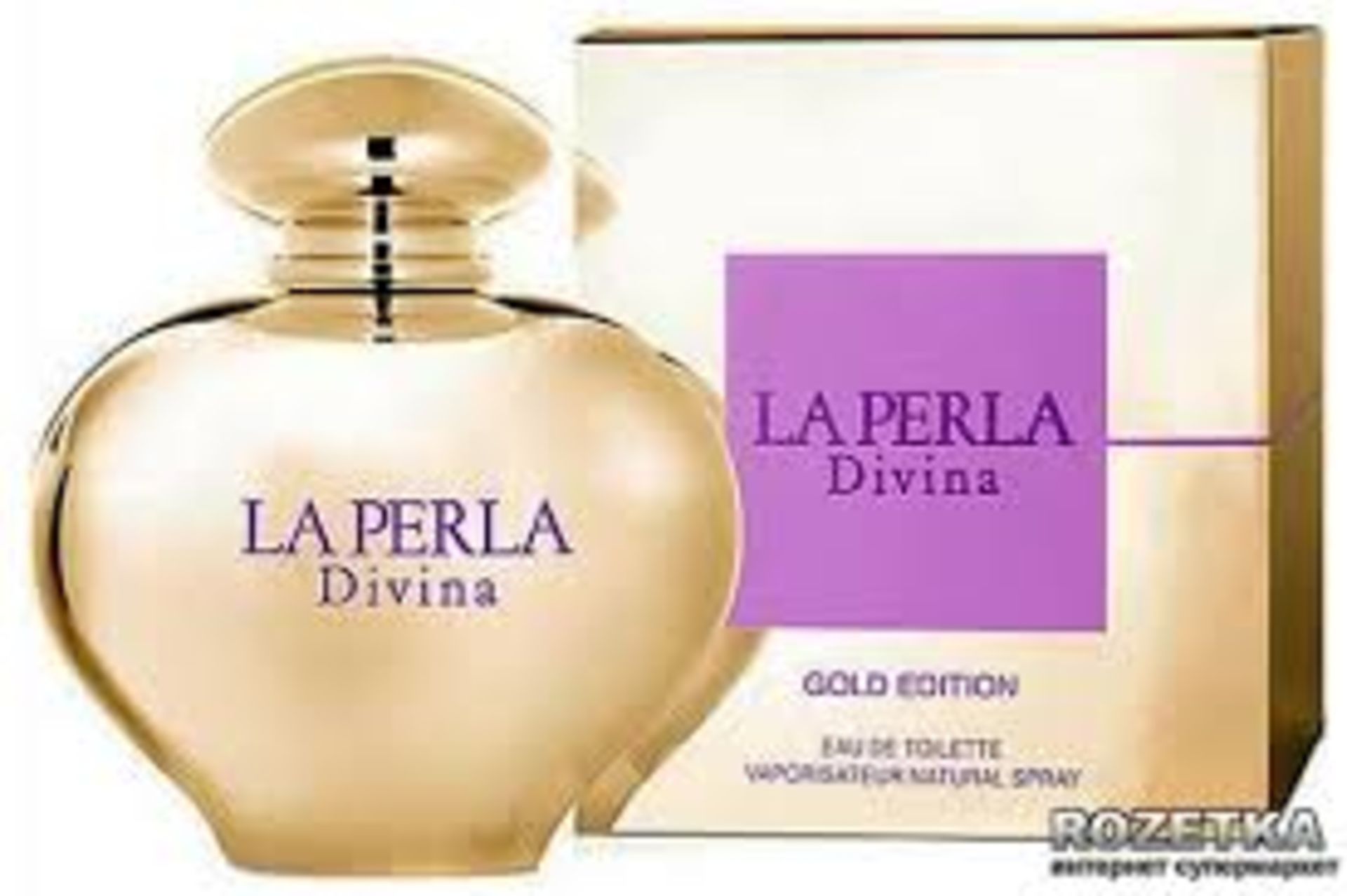 V Brand New La Perla Divina Gold Edition 80ml EDT Spray