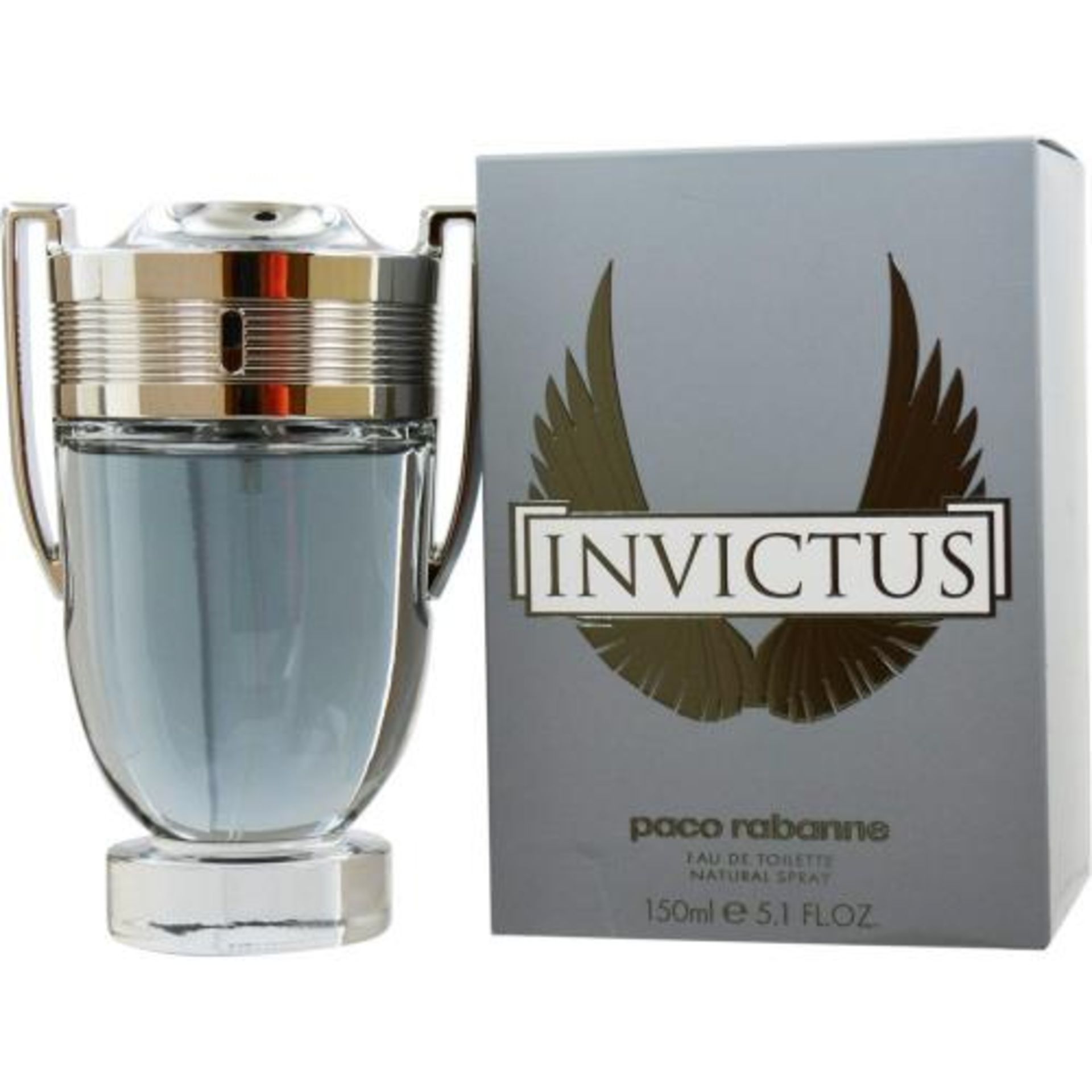 V Brand New Paco Rabanne Invictus 150ml EDT Spray