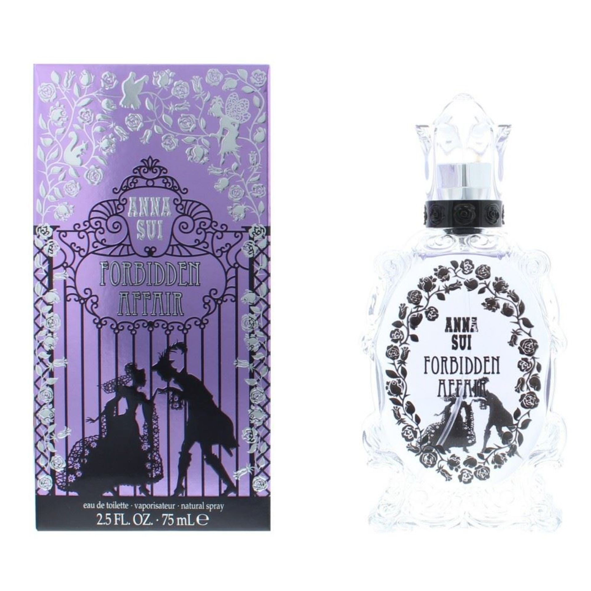 V Brand New Anna Sui Forbidden Affair 75ml EDT Spray