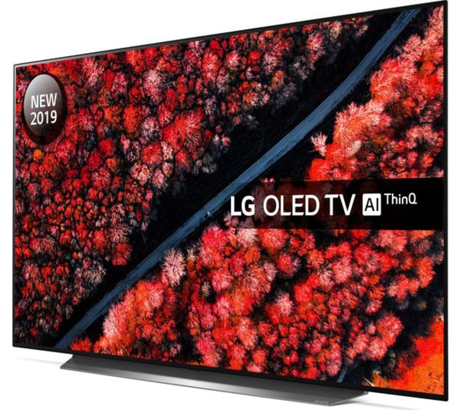 V Grade A LG 55 Inch FLAT OLED ACTIVE HDR 4K UHD SMART TV WITH FREEVIEW HD & WEBOS & WIFI - AI