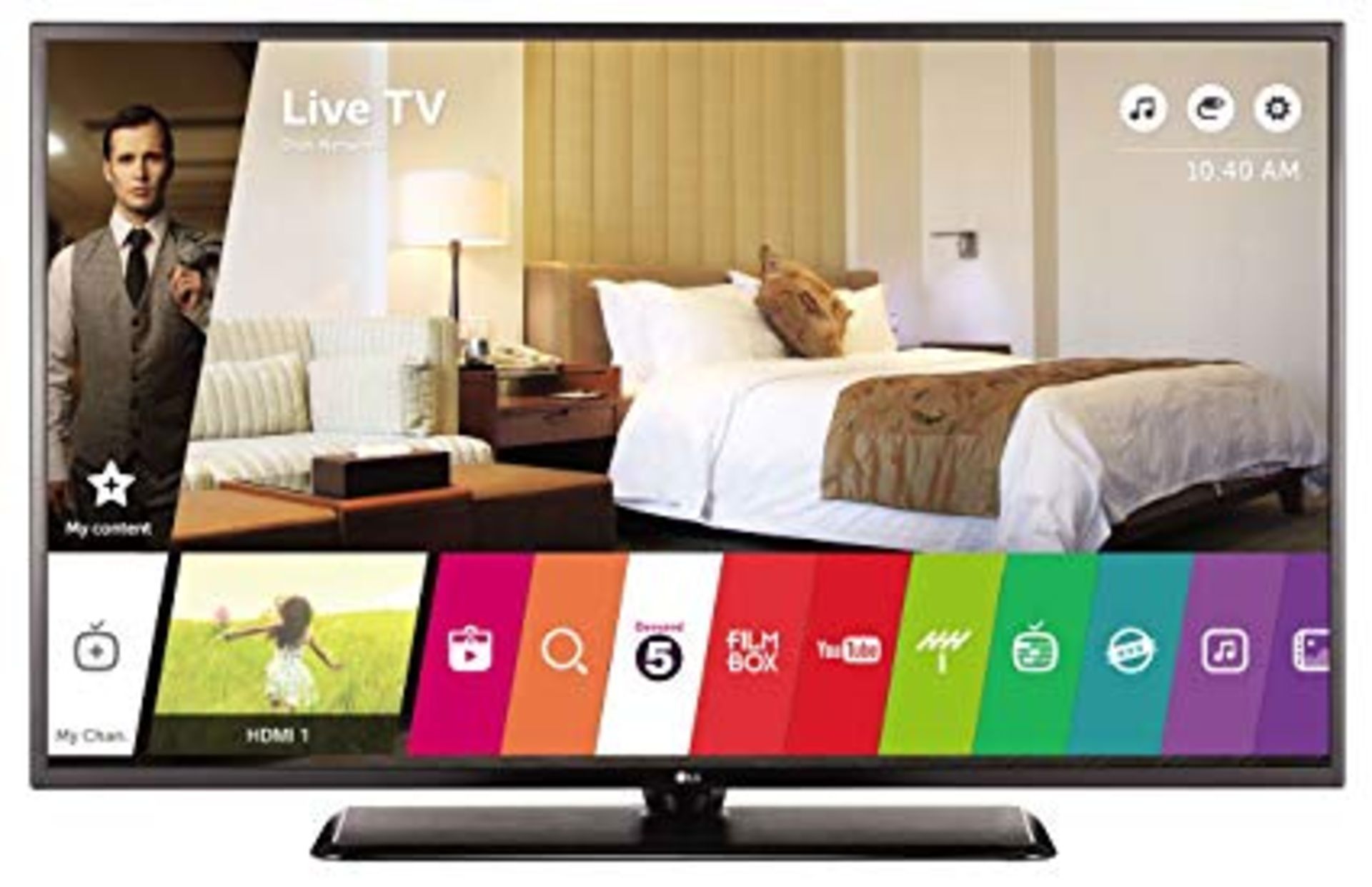V Grade A LG 49 Inch 4K ULTRA HD IPS COMMERCIAL TV WITH FREEVIEW HD & WEB OS & WIFI 49UW761H