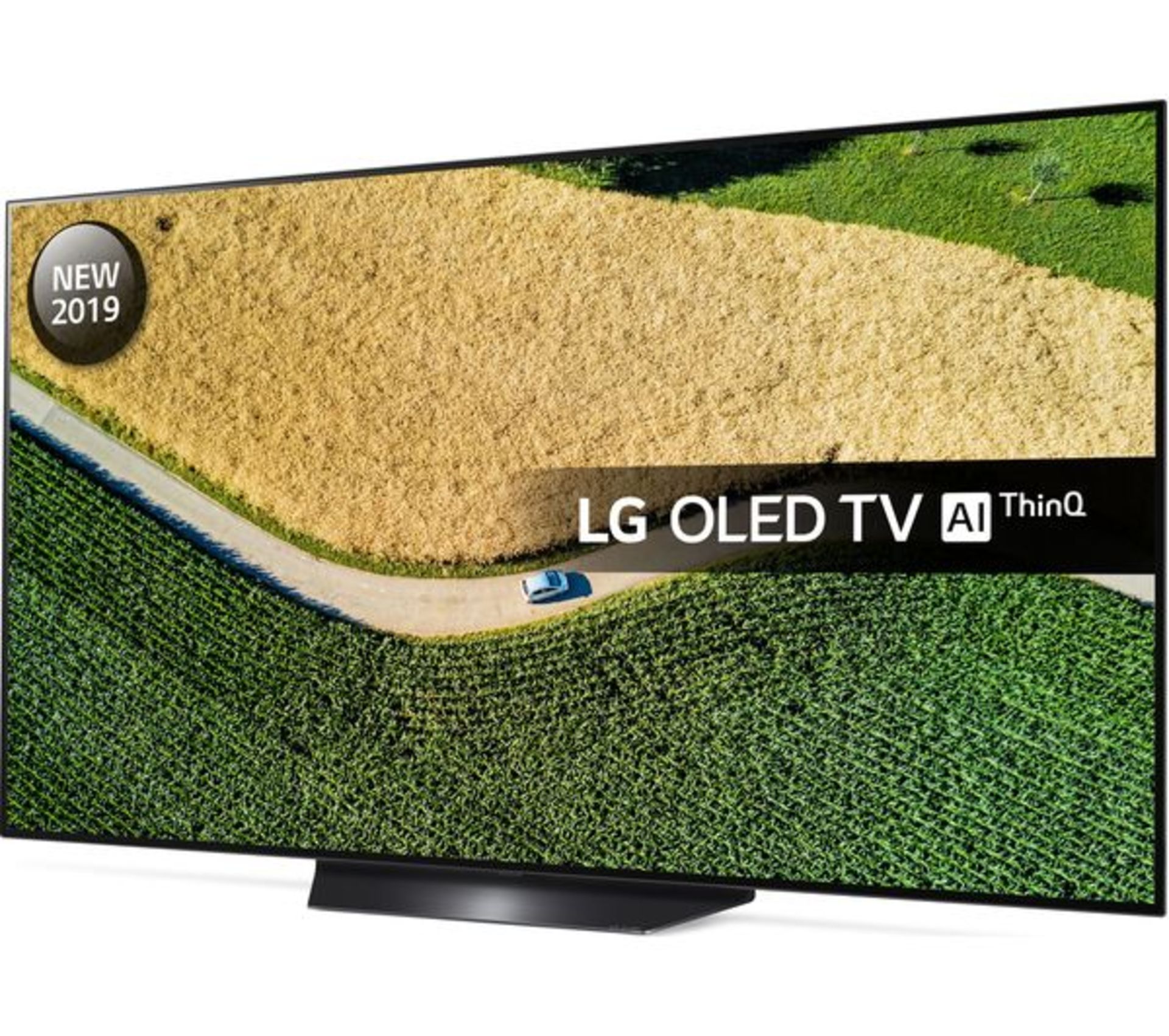 V Grade A LG 55 Inch FLAT OLED ACTIVE HDR 4K UHD SMART TV WITH FREEVIEW HD & WEBOS & WIFI - AI