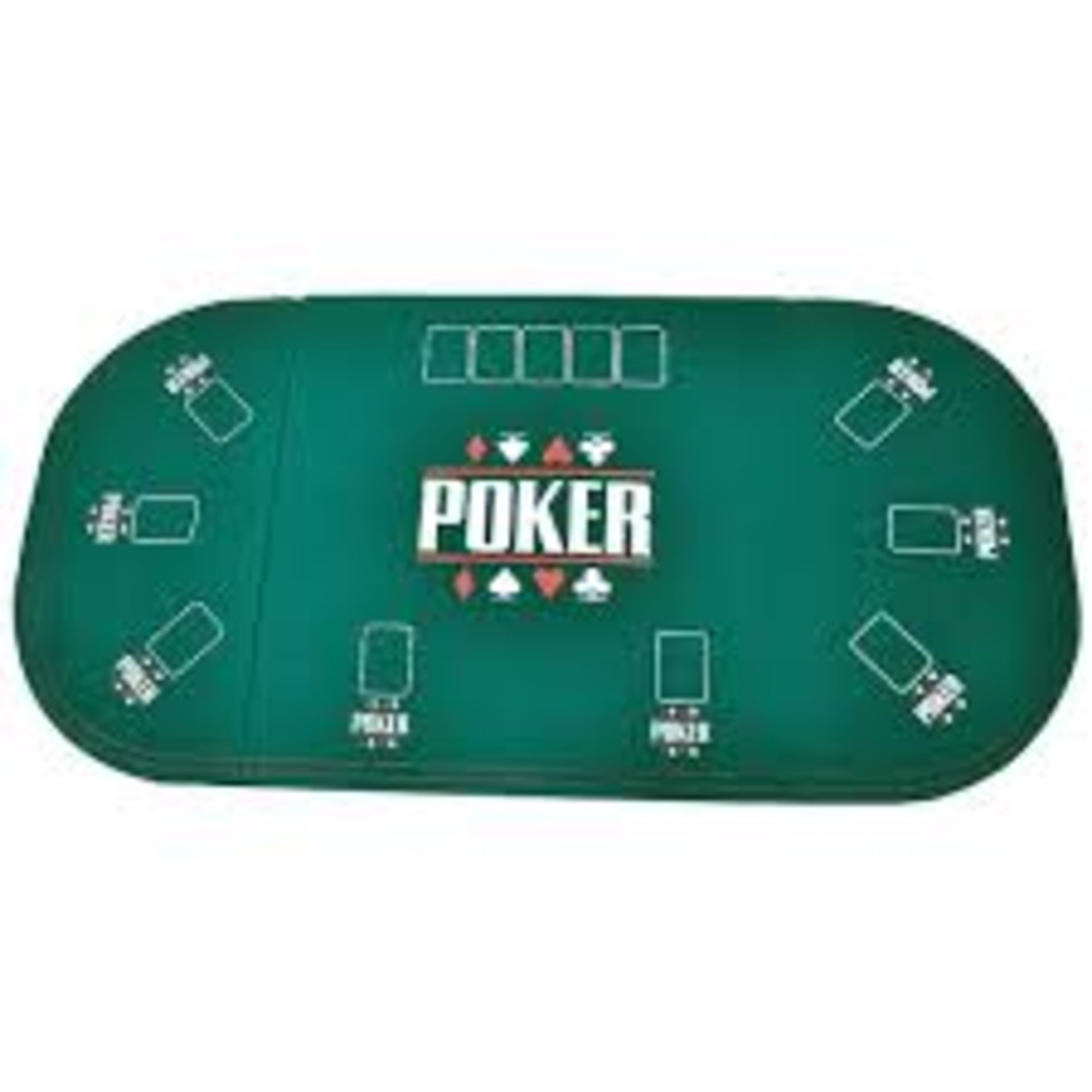 V Brand New Folding Poker Table 160 x 180