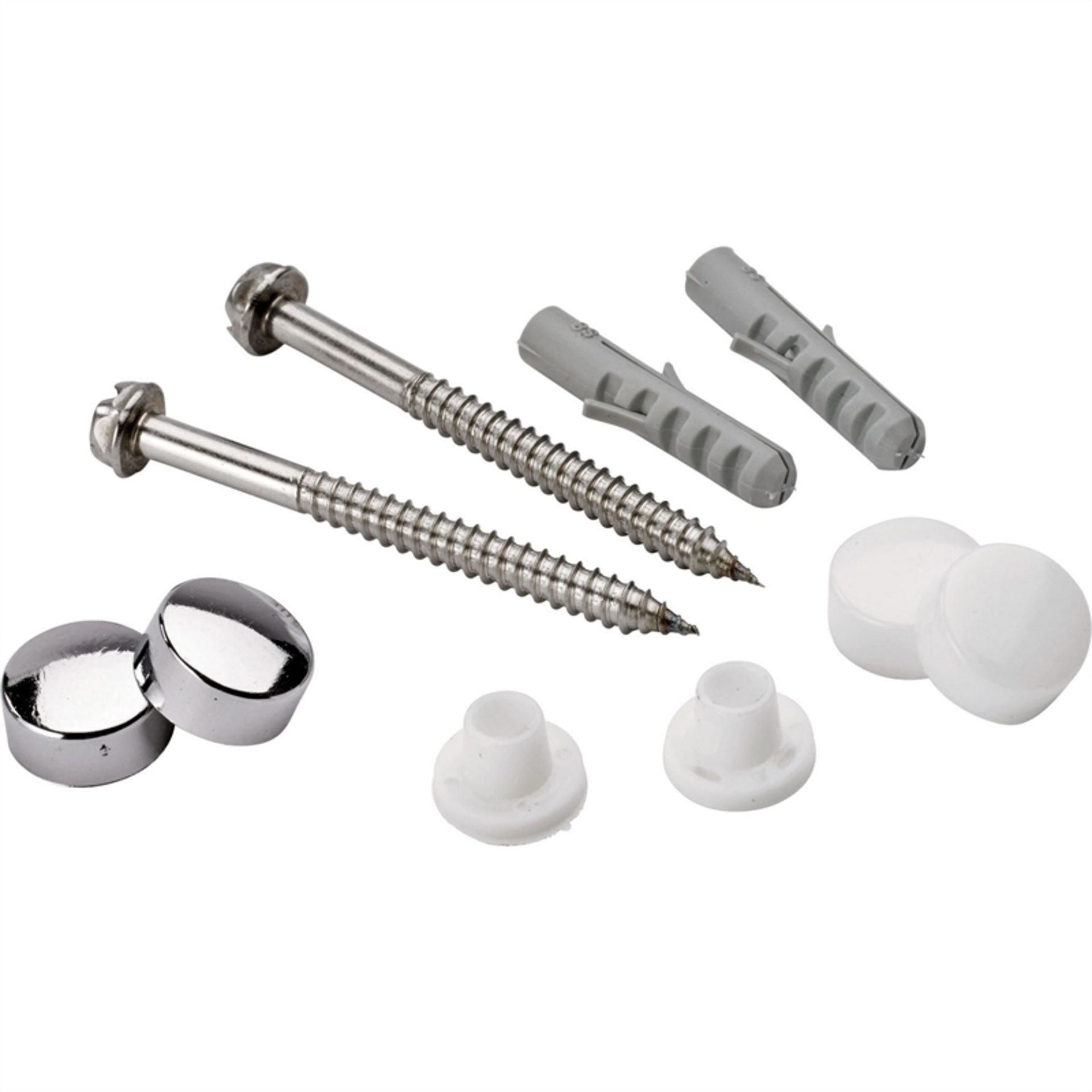 V Brand New A Lot Of Four Stainless Steel Toilet Pan Screw Set