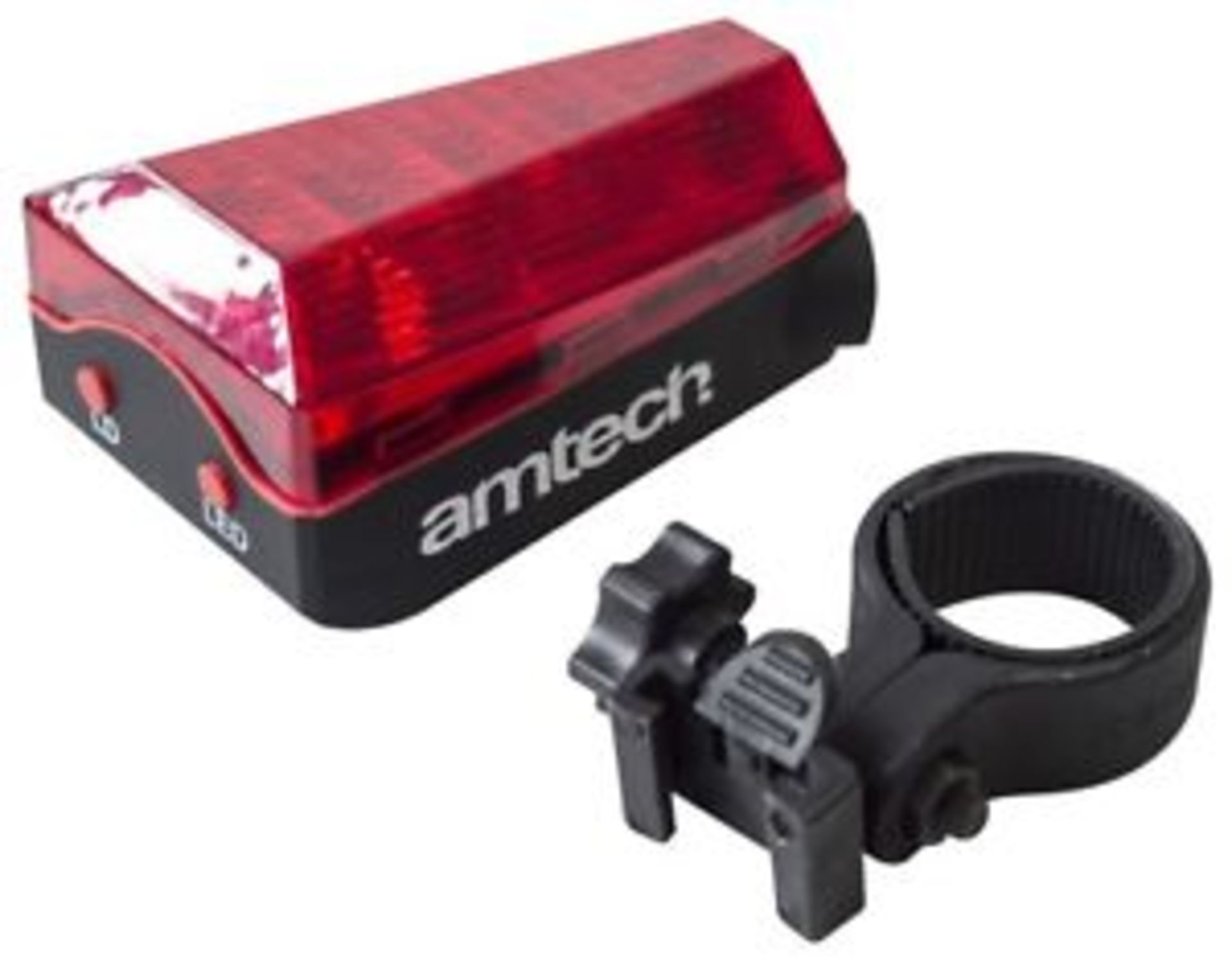V Brand New Laser Tail LED Bike Light Includes 2xAA Batteries