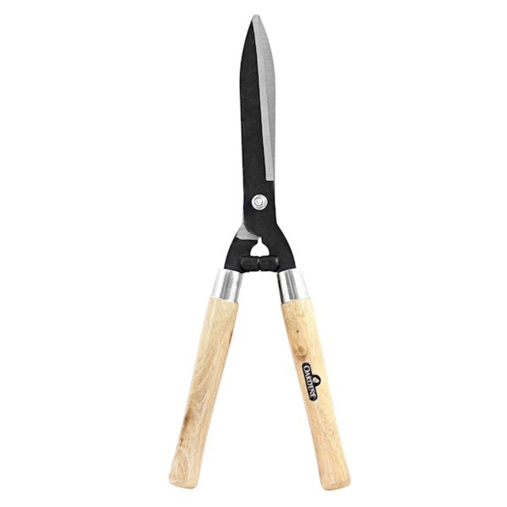 V Brand New 8" Wooden Hedge Shears - Anti Slip Grip - 340mm Max Opening - 20" Reach (500mm) - Non