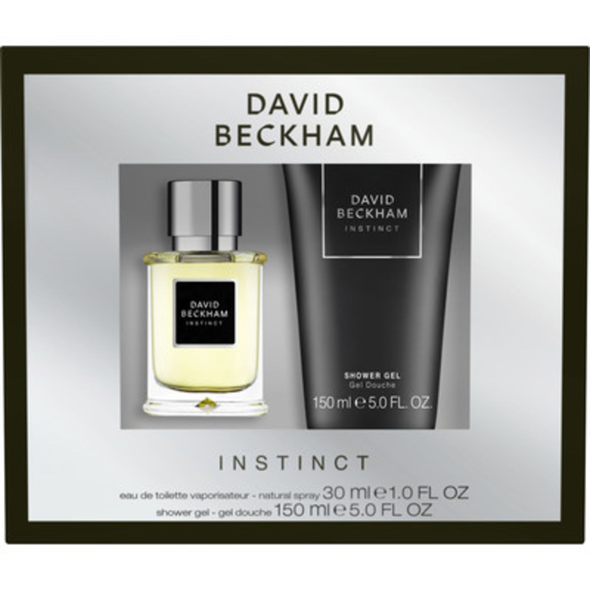 + VAT Brand New David Beckham Instinct 30ml EDT Spray + shower gel