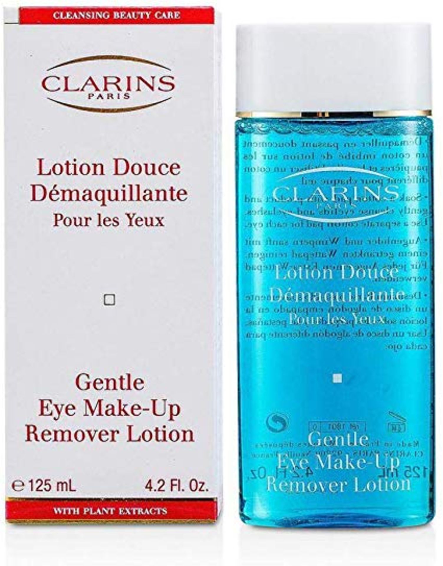 + VAT Brand New Clarins 125ml Gentle Eye Make-Up Remover