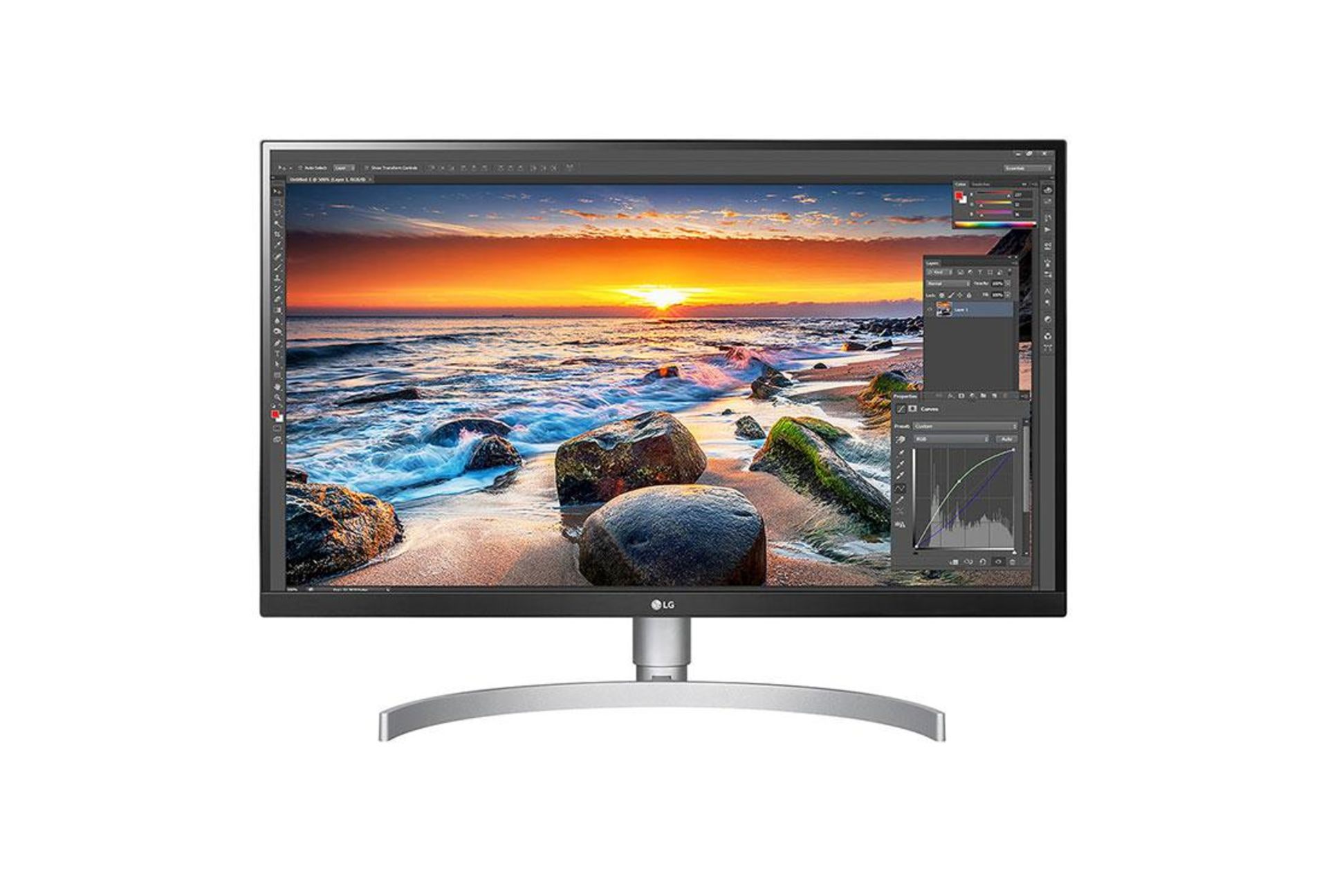 + VAT Grade A LG 27 Inch 4K UHD IPS LED MONITOR WITH HDR 400 - HDMI X 2, DISPLAY PORT X 1, USB-C