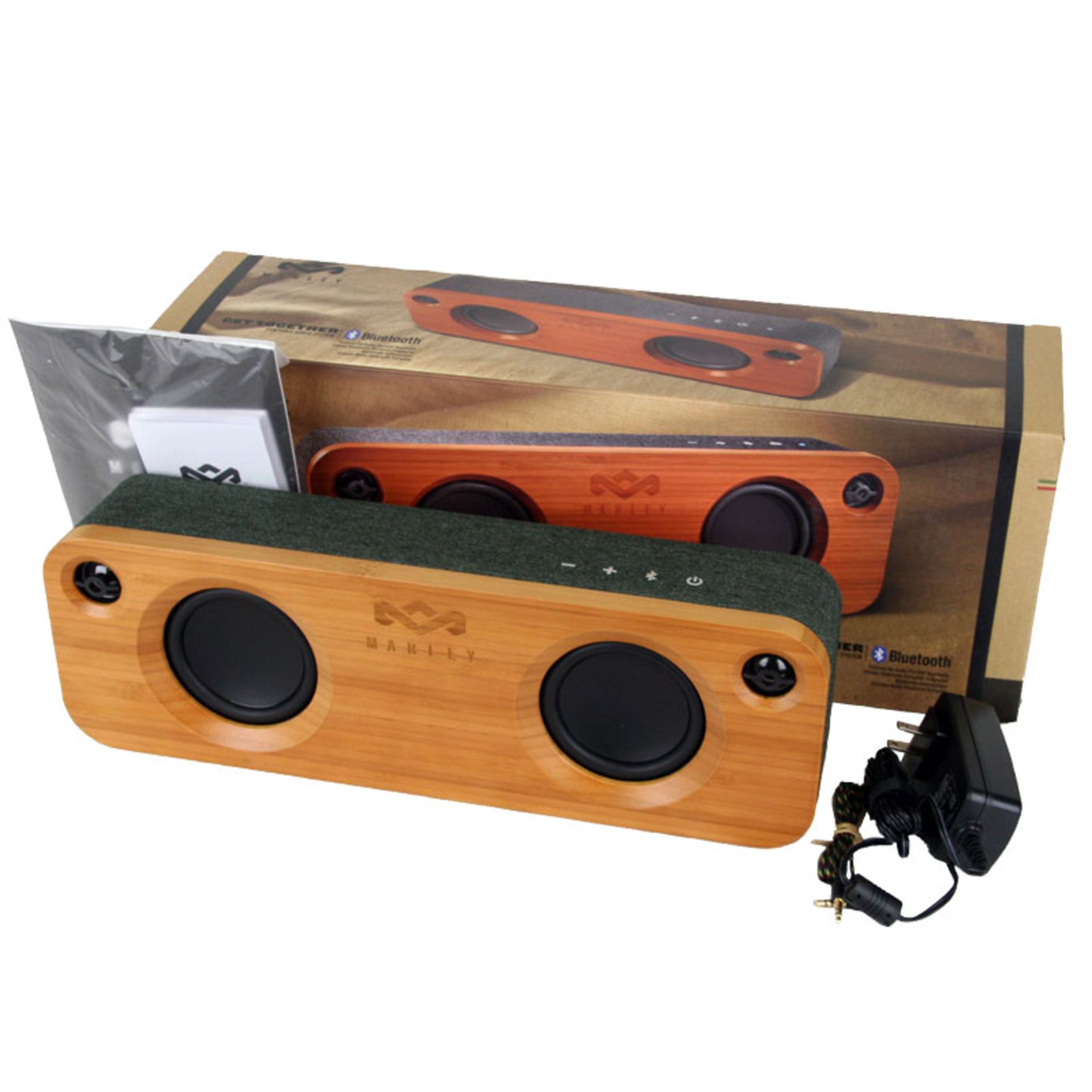 + VAT Grade A Marley Get It Together Portable Audio System - Bluetooth - 8 Hour Battery - Exclusive - Image 2 of 3