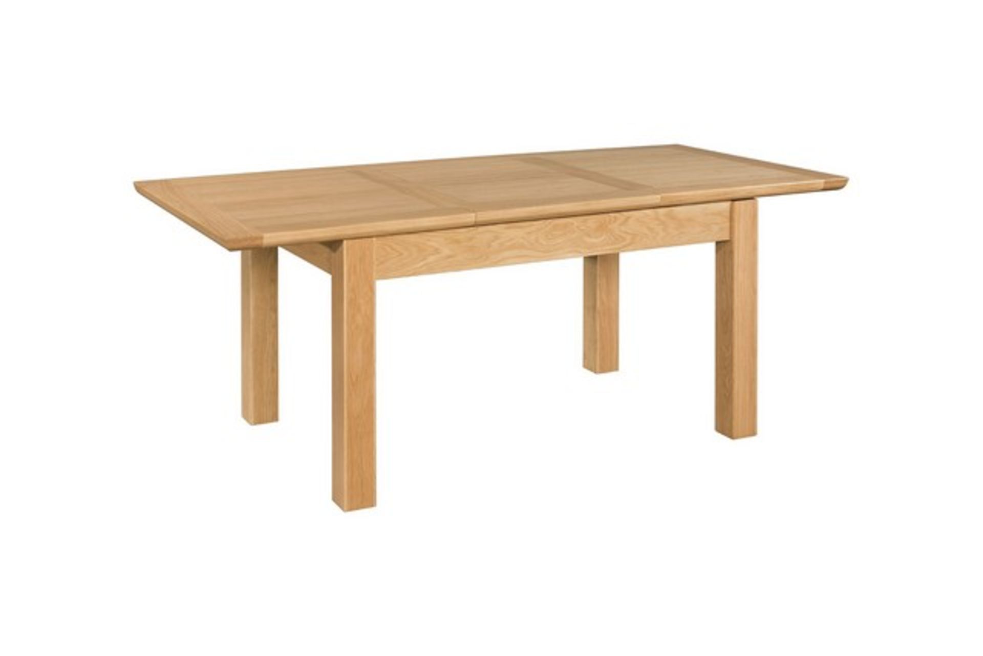 + VAT Brand New Siena 140x90 Butterfly Extension Table (extends to 200cm) RRP519 ( - Image 3 of 3