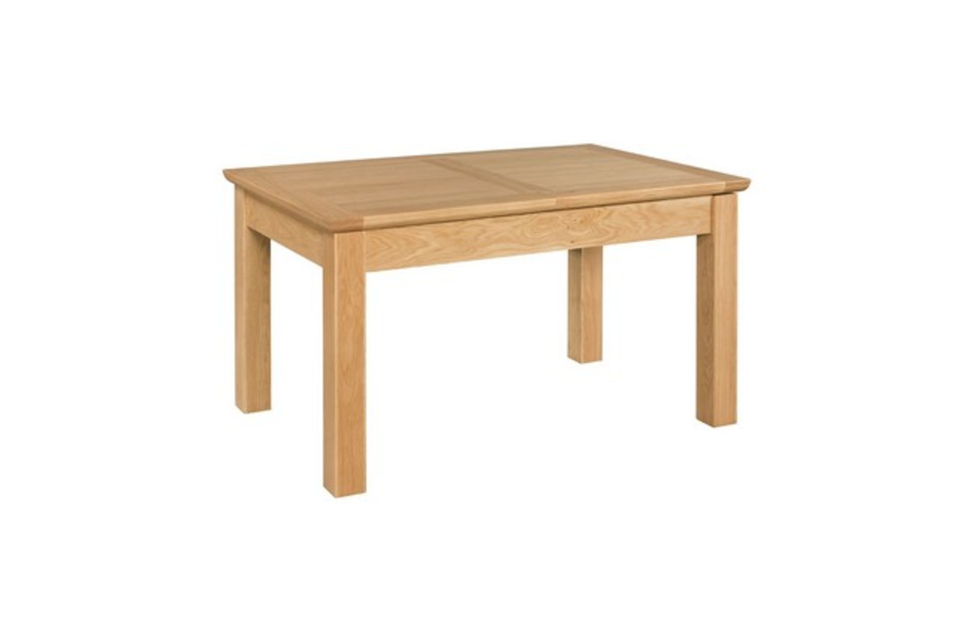 + VAT Brand New Siena 140x90 Butterfly Extension Table (extends to 200cm) RRP519 ( - Image 2 of 3